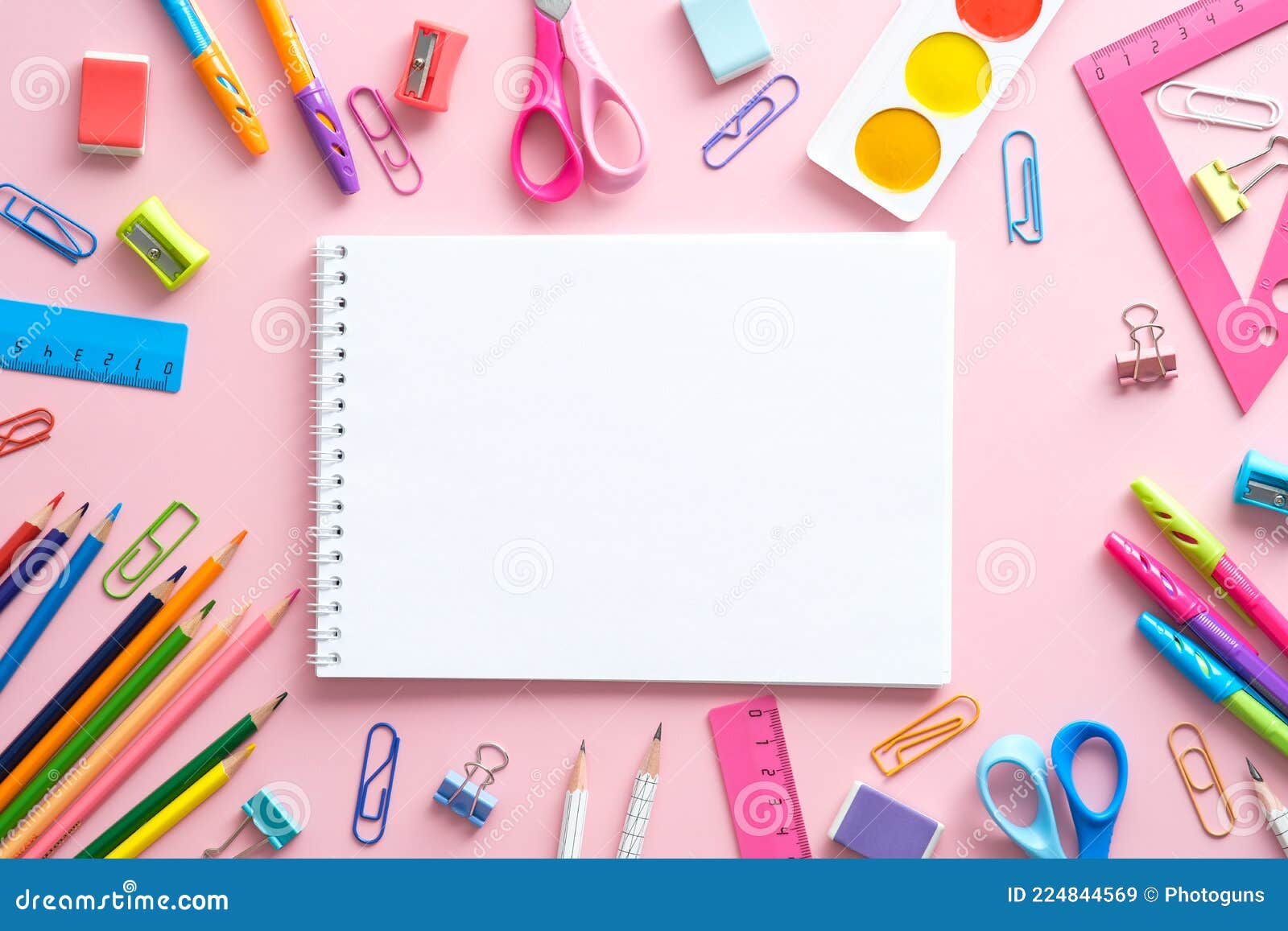 Prompt for Pink School Supplies Graphic by Milano Creative · Creative  Fabrica