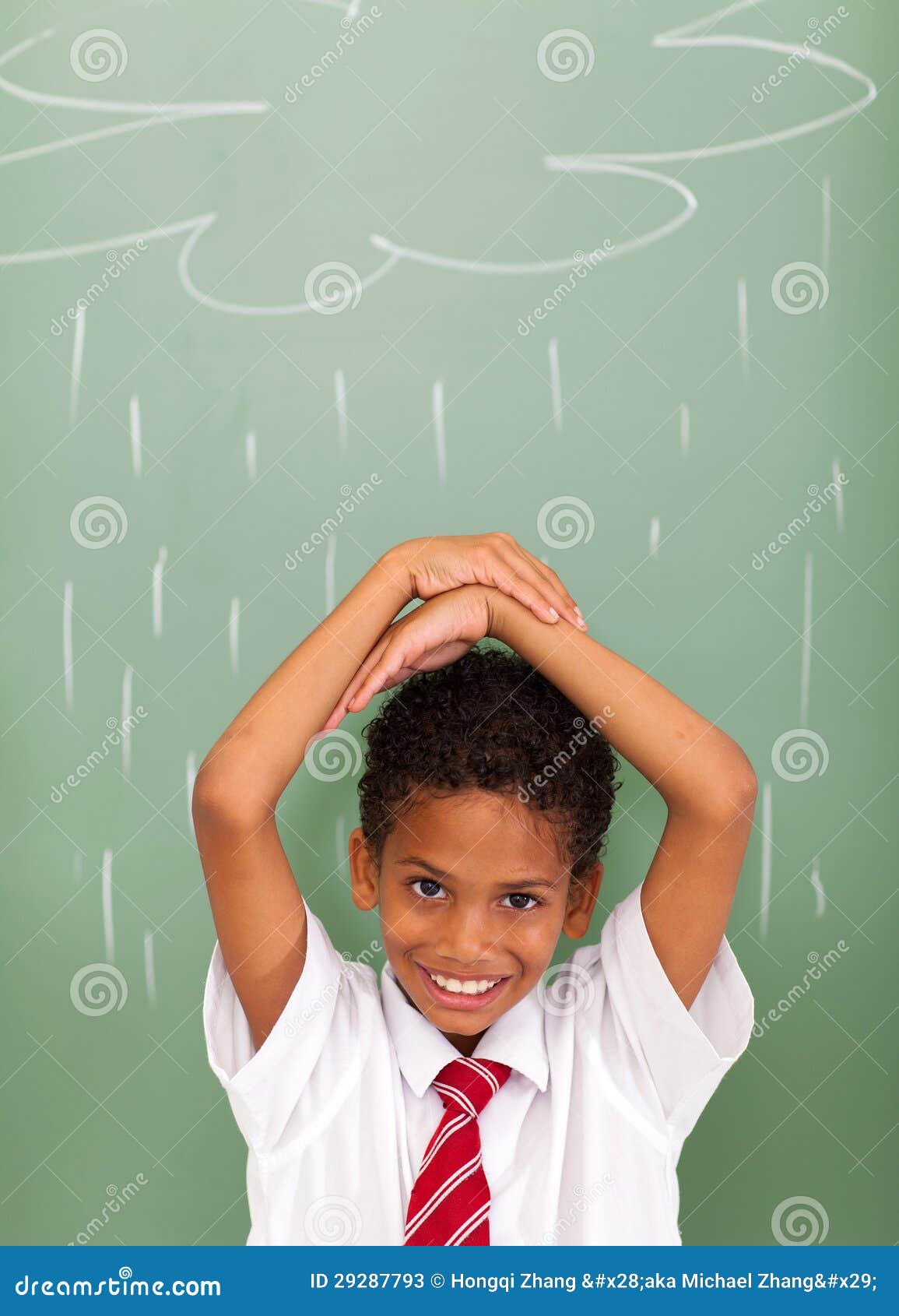 School student rain stock image. Image of primary, cloud 29287793