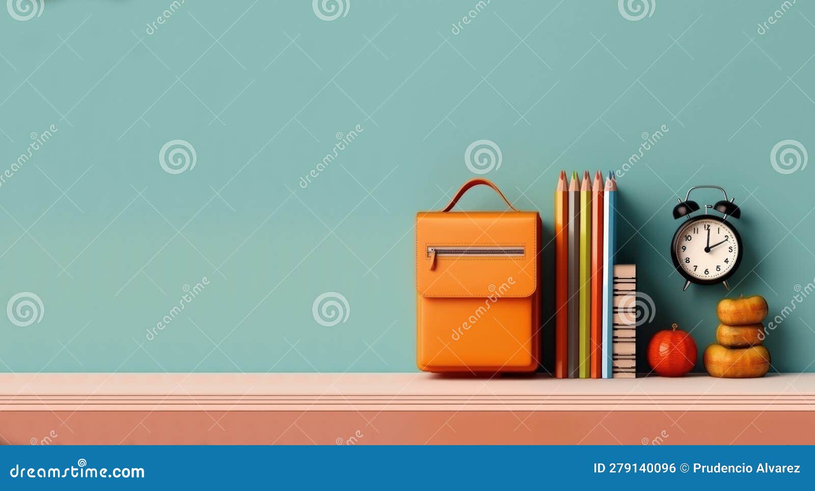 School Supplies and Back To School Concept Stock Illustration ...