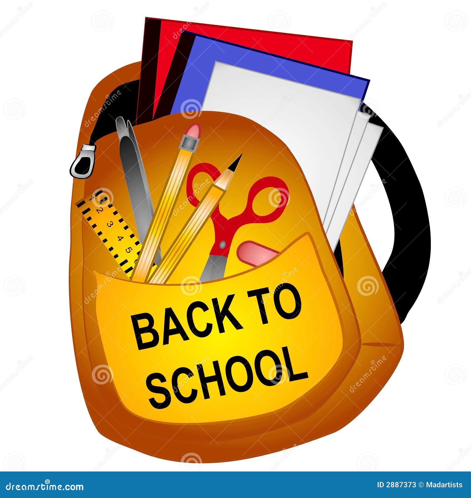 back to school cartoon clip art - photo #15