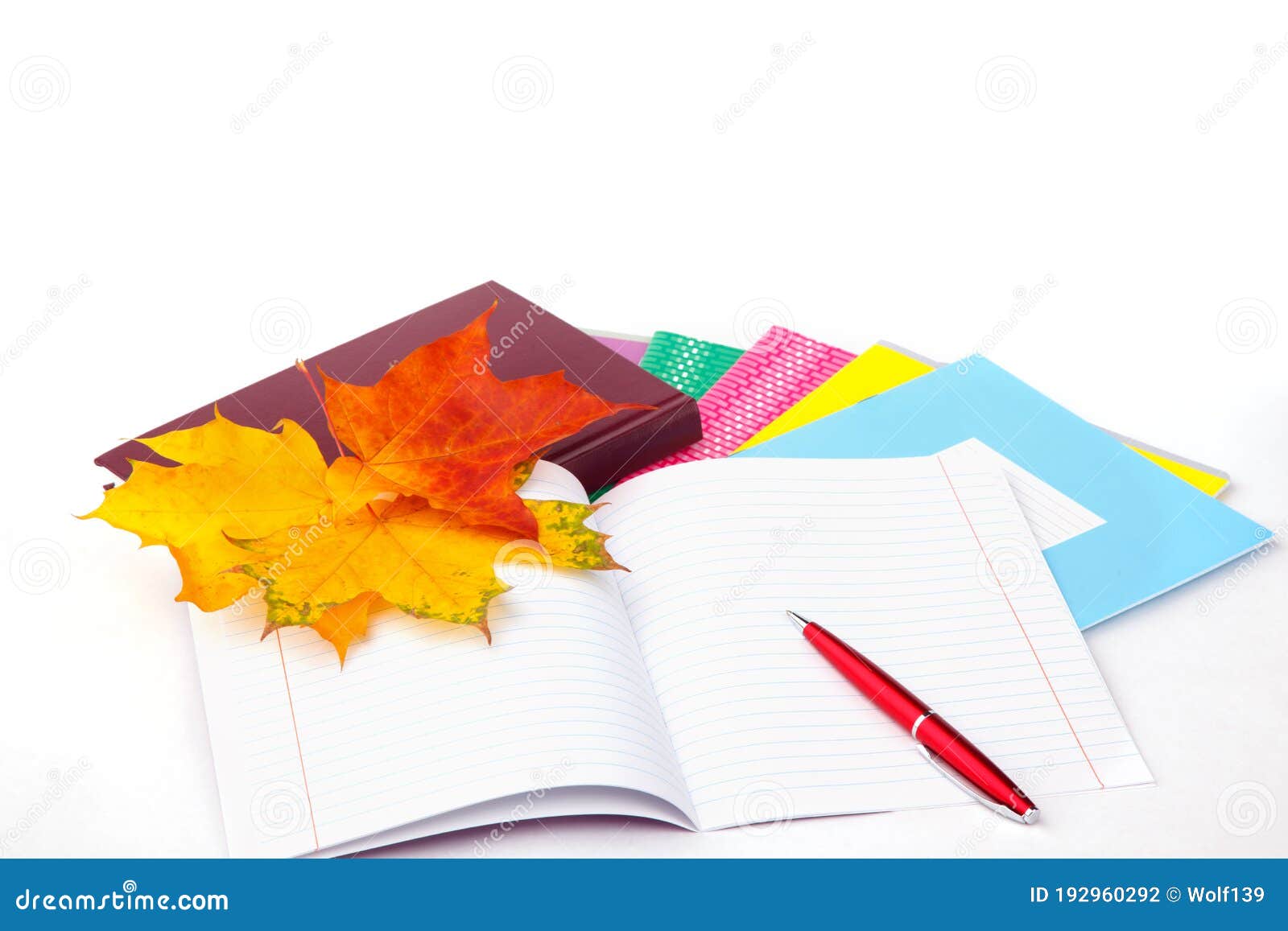 School supplies for study stock photo. Image of pupils 192960292