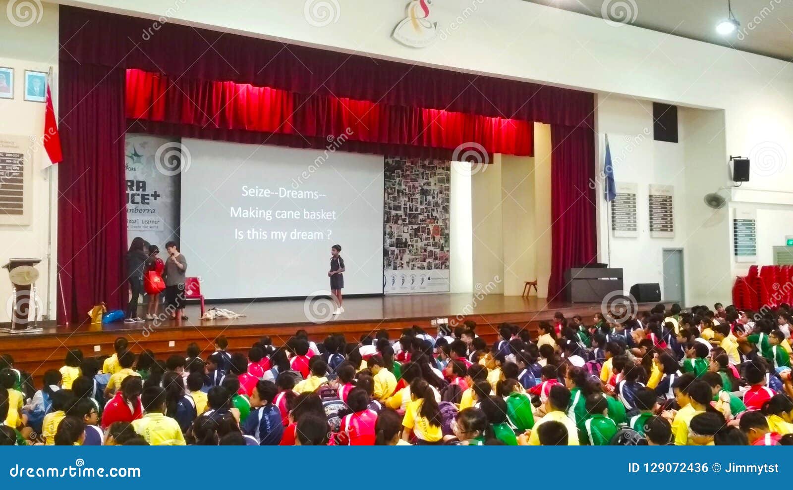 presentation of school assembly
