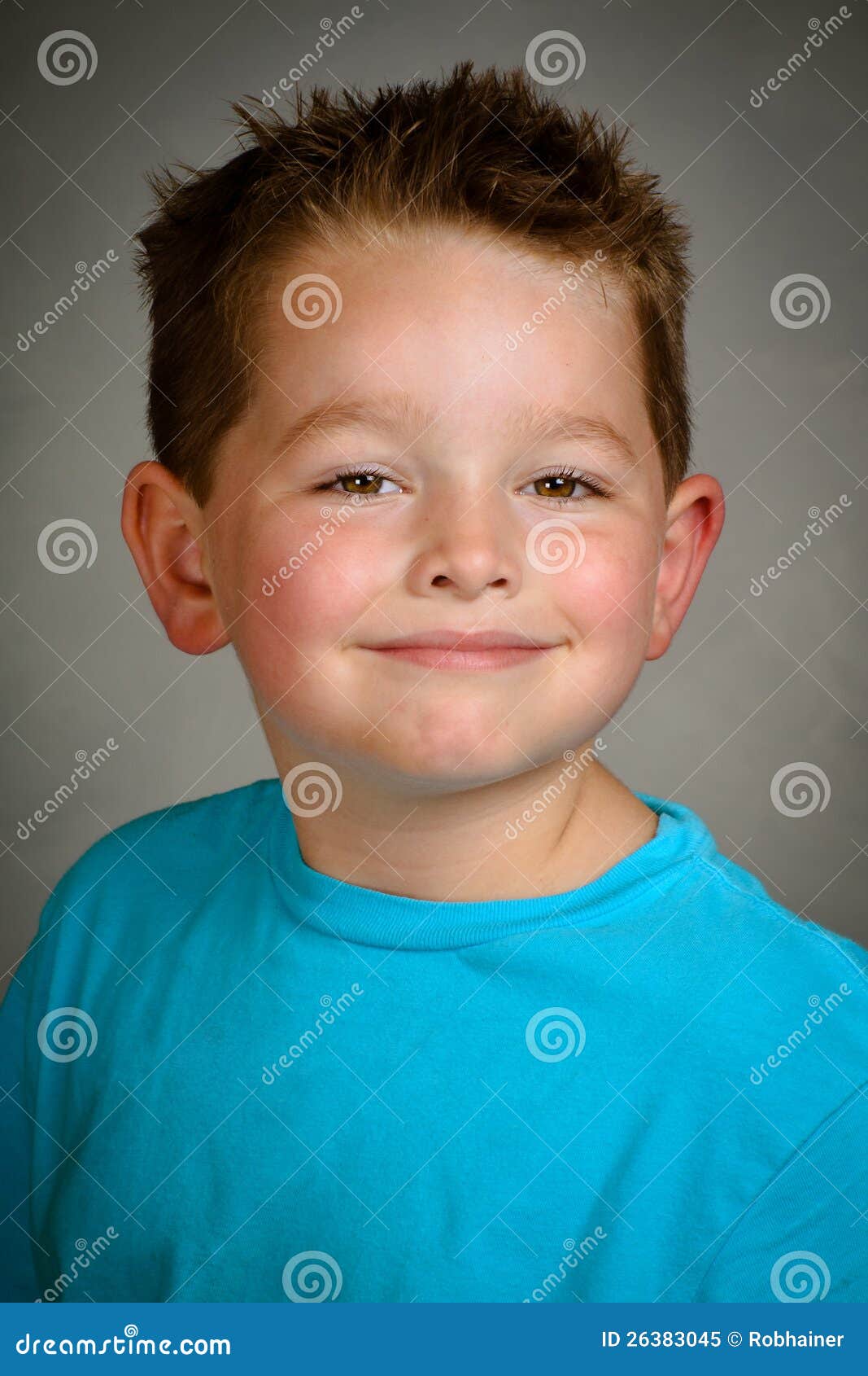 School Yearbook Portrait Of Child Stock Image Image 26383045