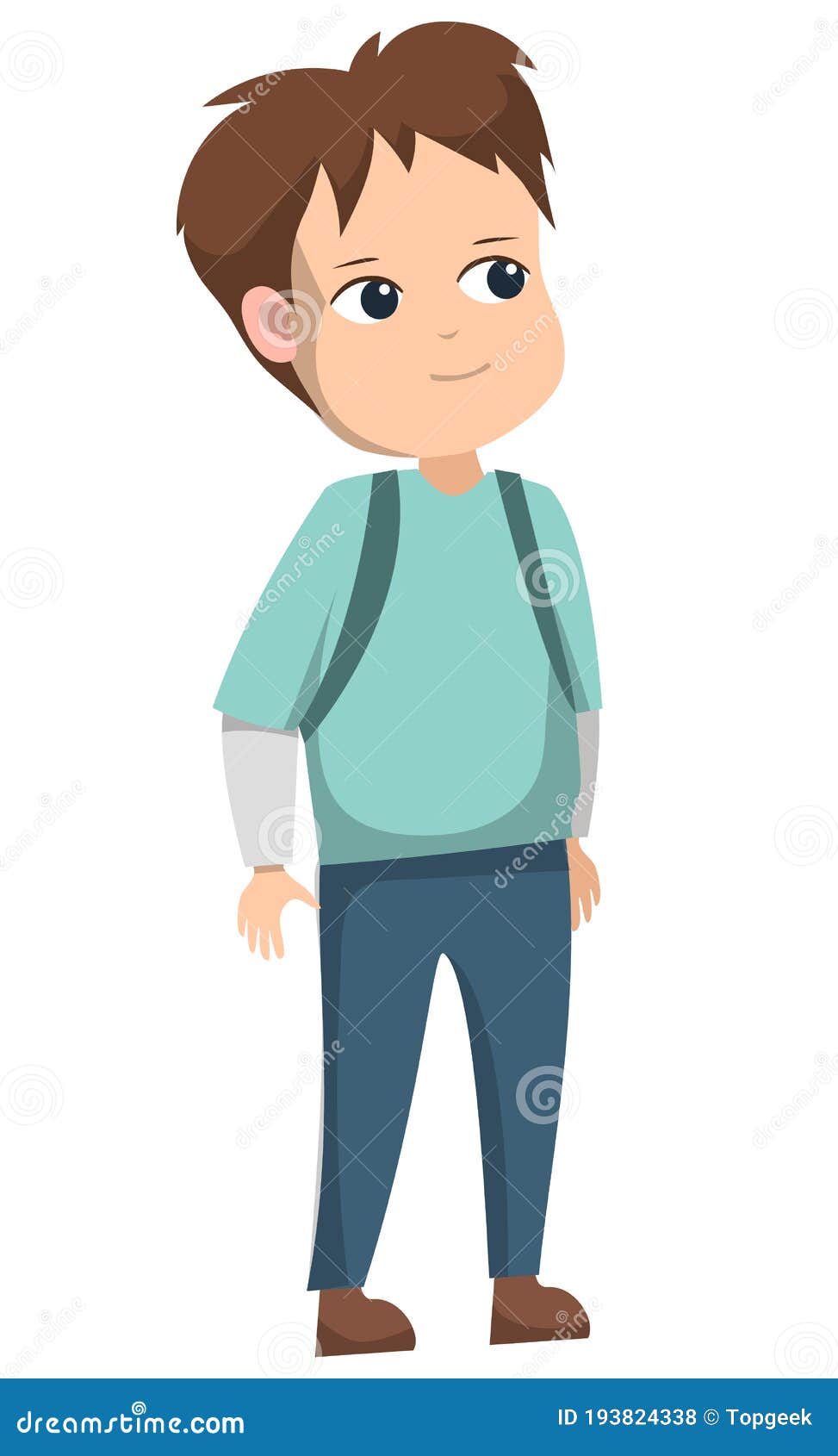 Primary Boy Standing