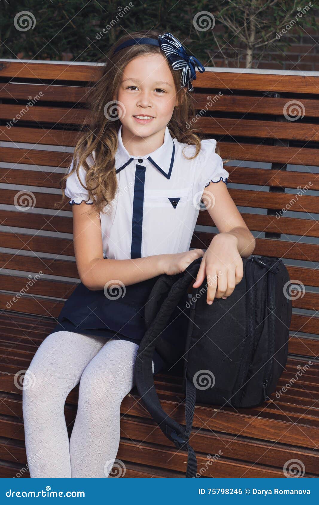 Child School Uniform Tights Stock Photos - Free & Royalty-Free