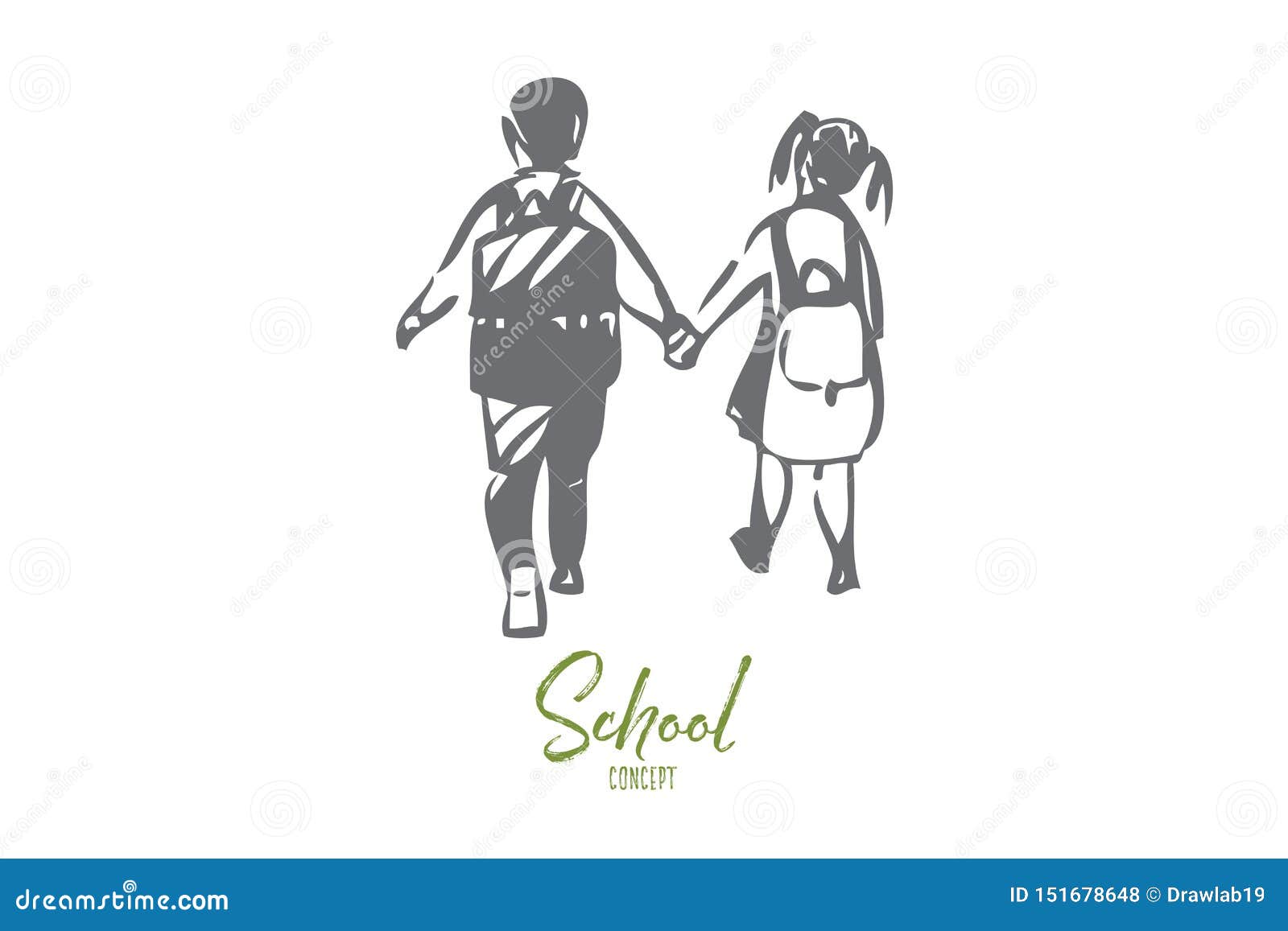 Schoolkids Concept Sketch Isolated Vector Illustration Stock Vector Illustration Of Element Child Schoolkids Concept Sketch Isolated Vector Illustration Stock Vector Illustration Of Element Child