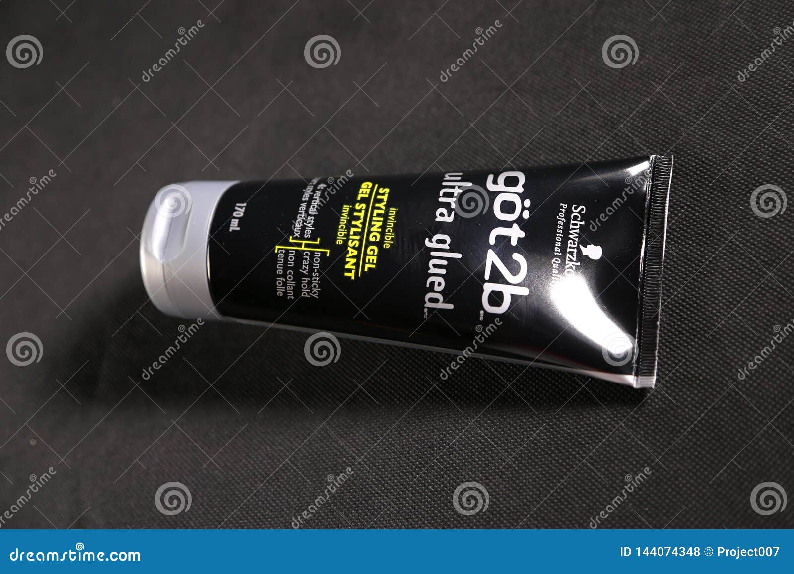 Schwarzkopf- Hair Gel Brand for Editorial News Story Cover about  Manufacturing of Gel for Hair Styling Editorial Stock Photo - Image of  glue, front: 144074348