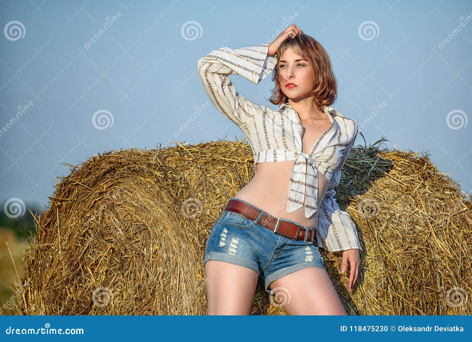 Sexy landwirtschaft nackt