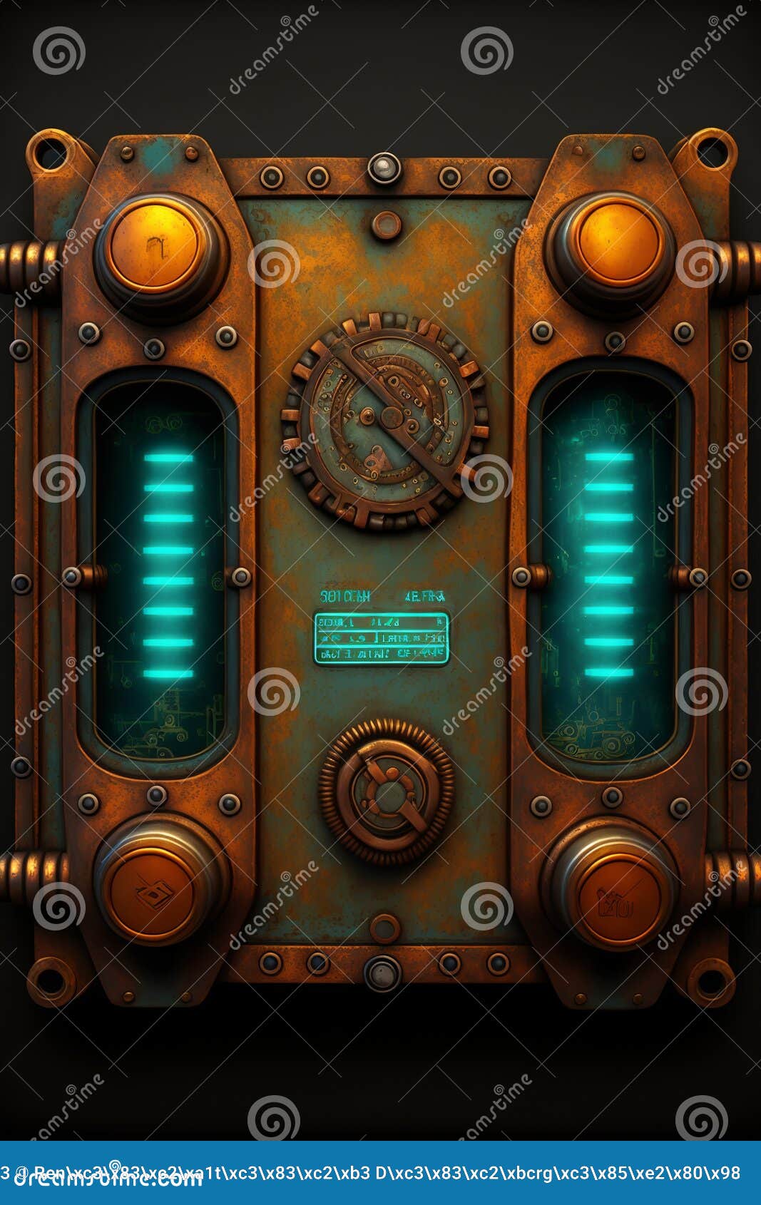 sci-fi deep sea aquatic technology energy interface mechanical device indicator texture  