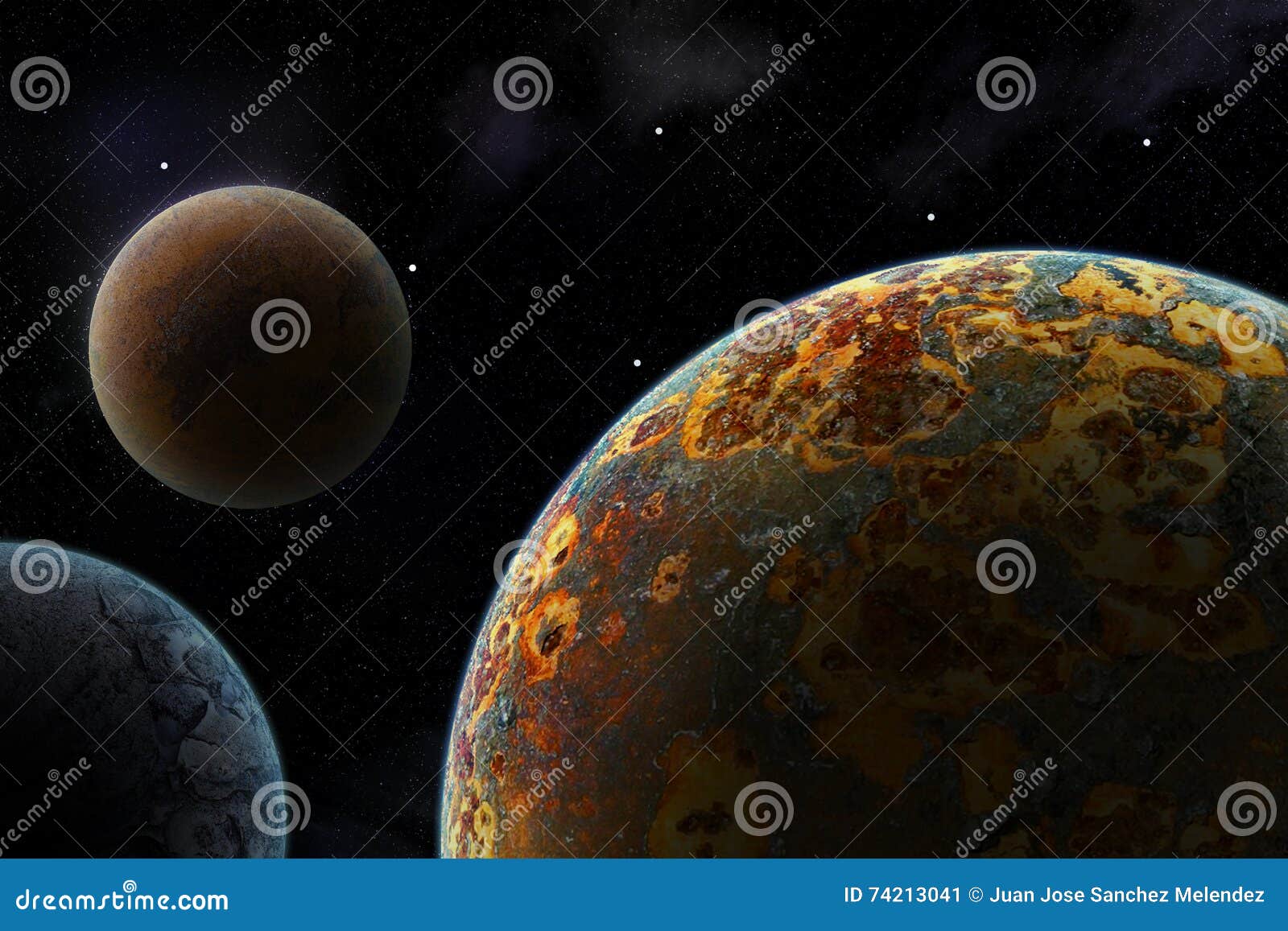 sci-fi planets