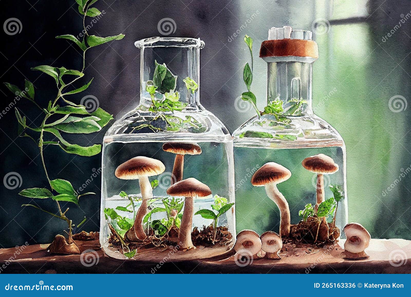 When mushrooms go in the lab: growing design