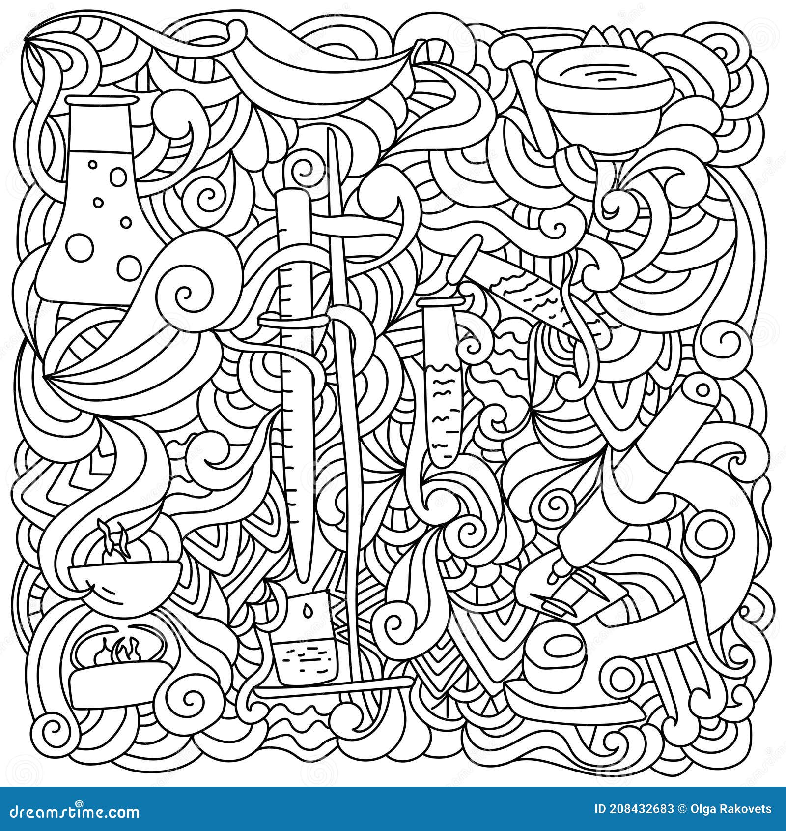 91 Science Doodle Coloring Pages Best