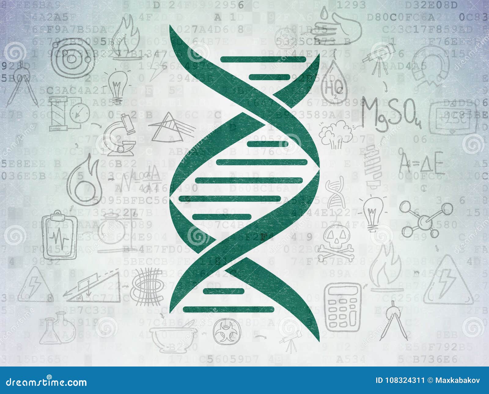 Green Chart Dna