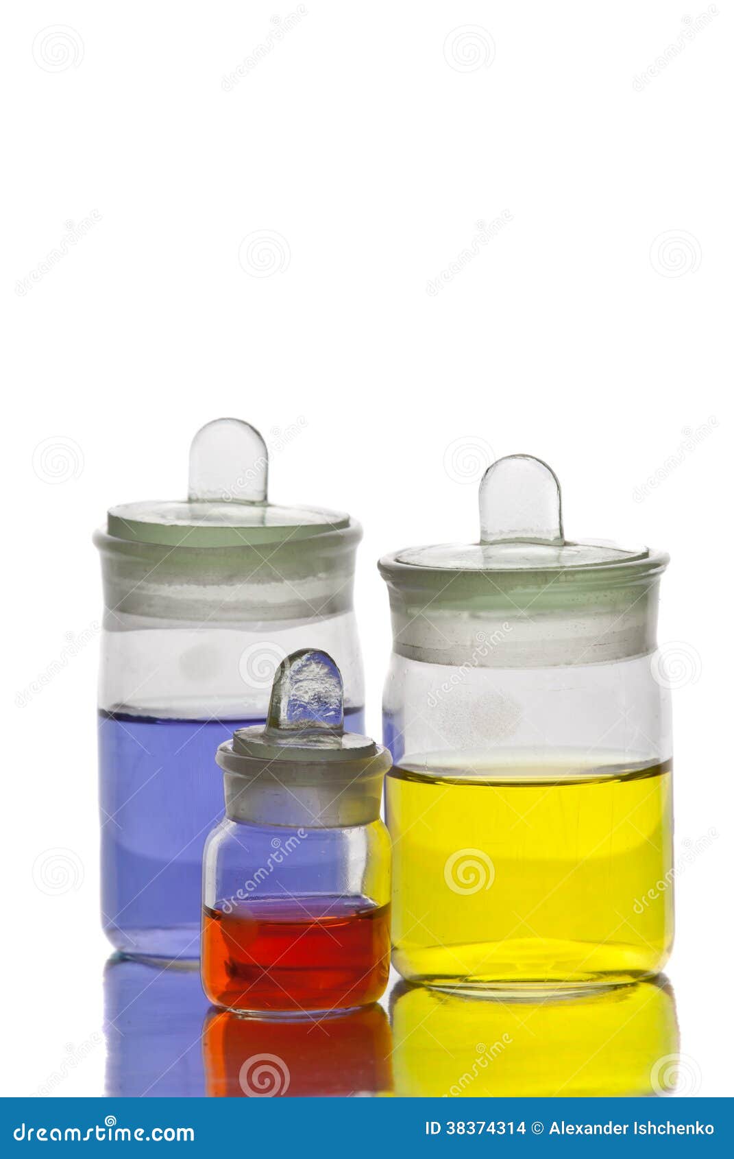 Science equipment. stock photo. Image of chemical, glass 38374314
