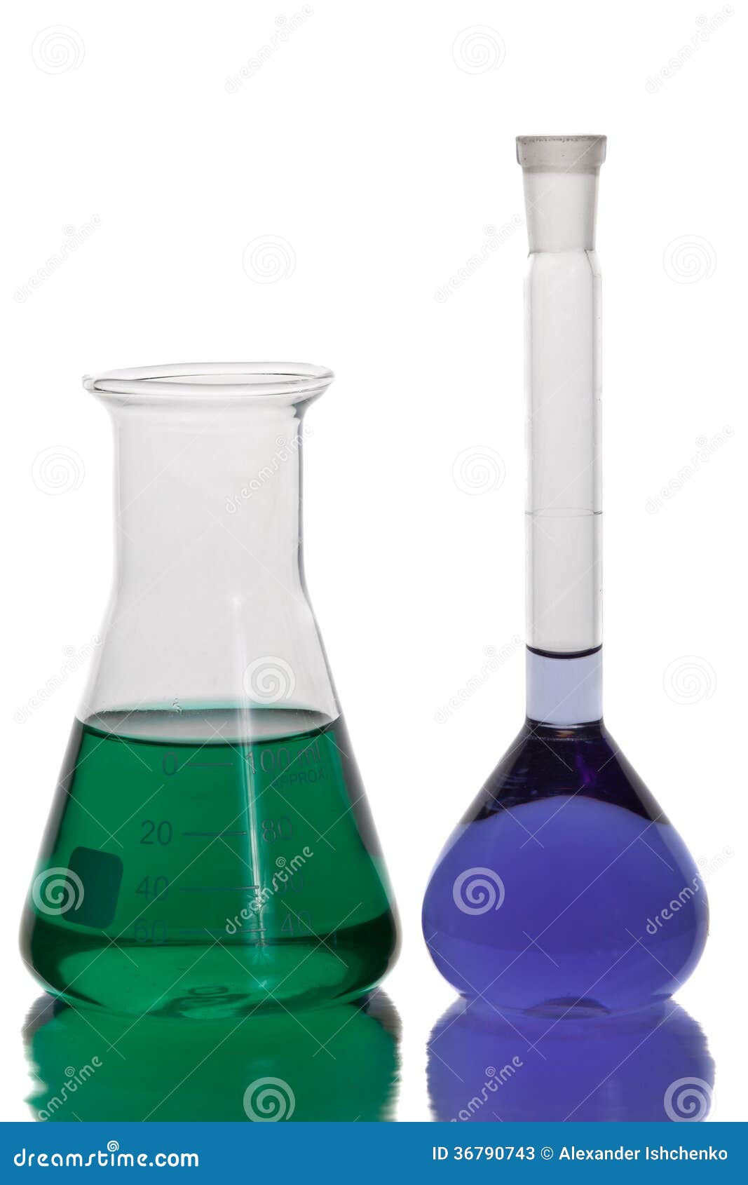 Science equipment. stock image. Image of measure, blue 36790743