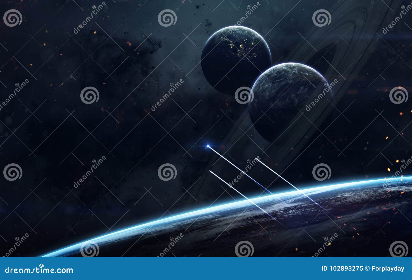 space science fiction image. this image s furnished by nasa