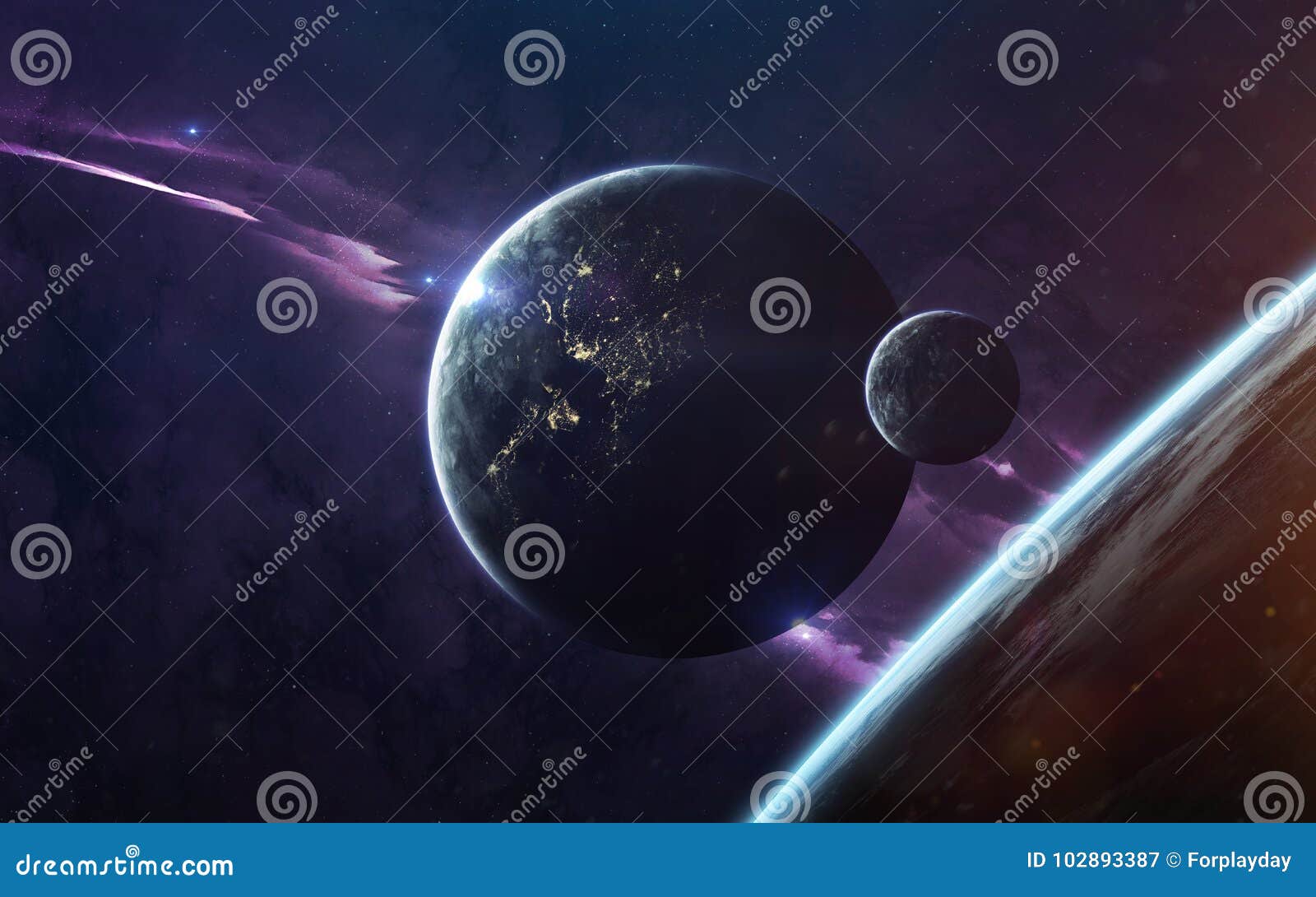 space science fiction image. this image s furnished by nasa