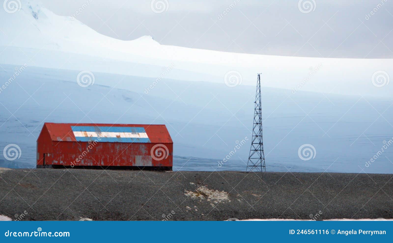 Science Station in Antarctica Stock Photo Image of antarctic, station