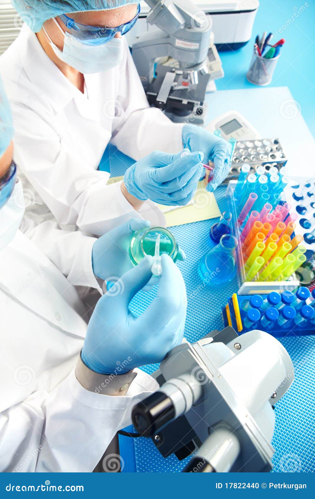 Science team stock photo. Image of optical, professional 17822440