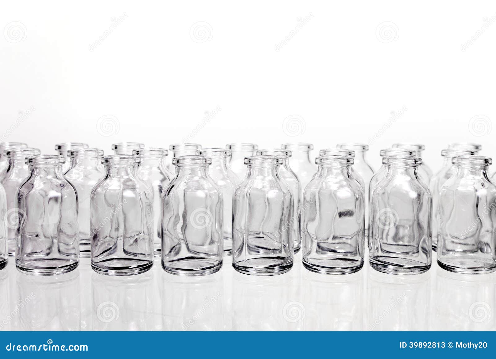 Science Vials in Rows stock image. Image of laboratory 39892813
