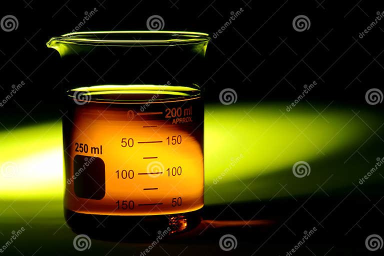 Scientific Beaker in Science Research Lab Stock Photo Image of