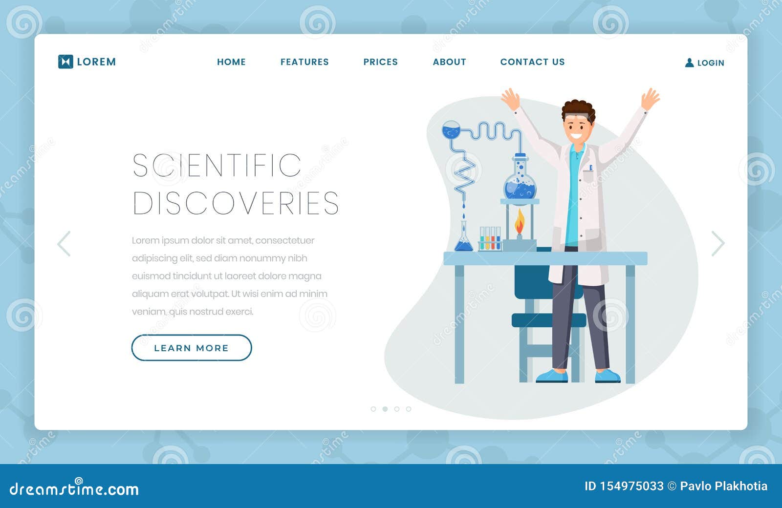 Research Lab Website Template