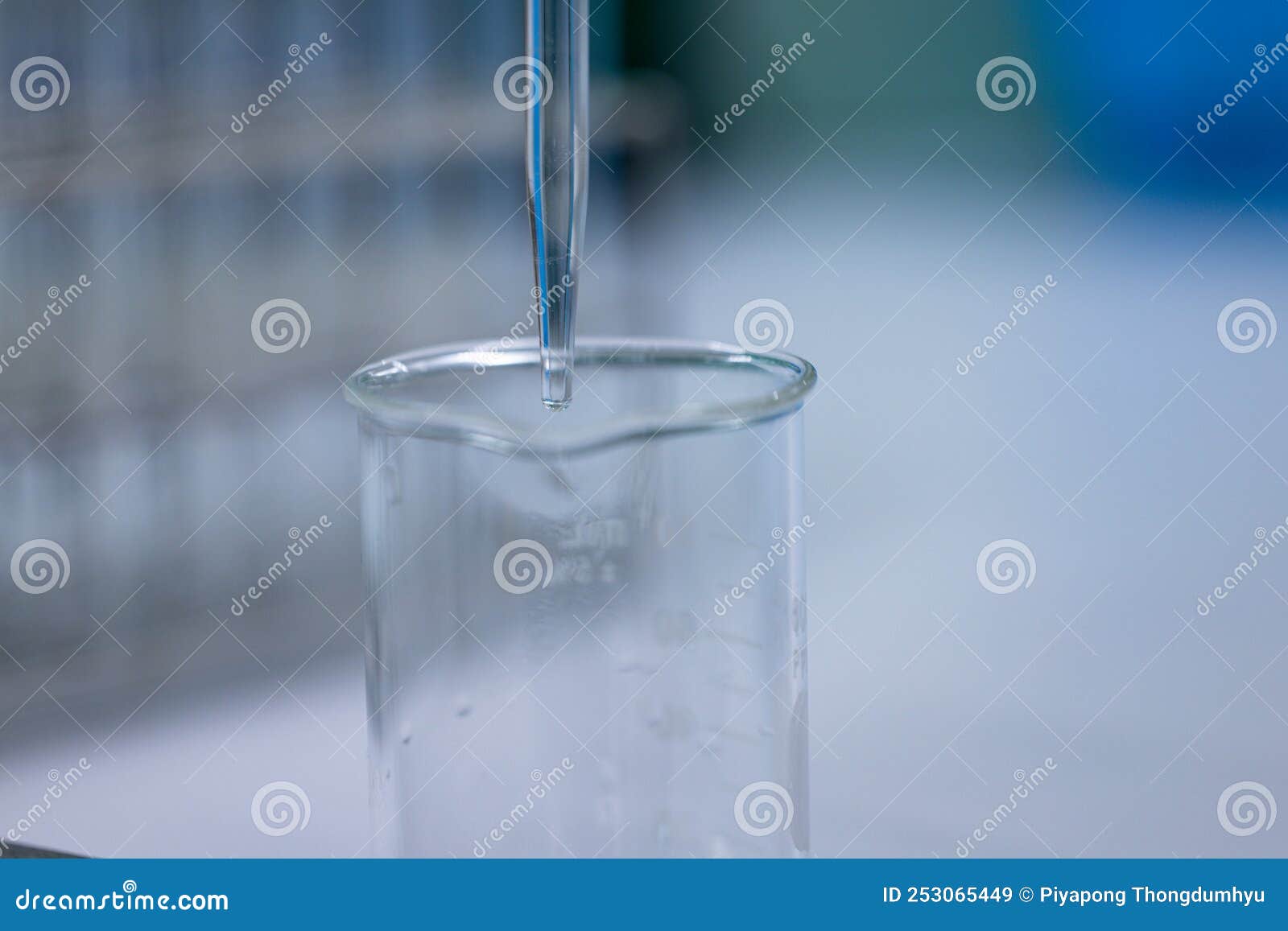 Working Titration Technique in the Laboratory. Stock Image Image of care, bottle 253065449