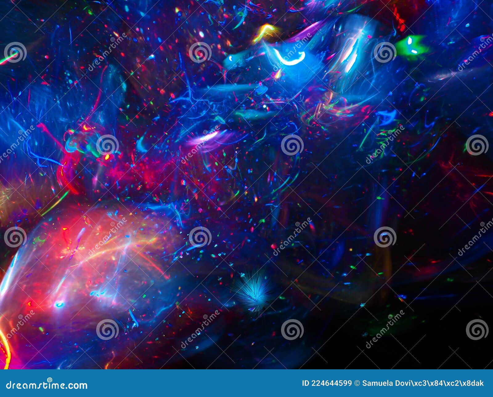 scifi abstract light photography, sci-fi art, light painting photography, multi-color, reminiscent of universe galaxy