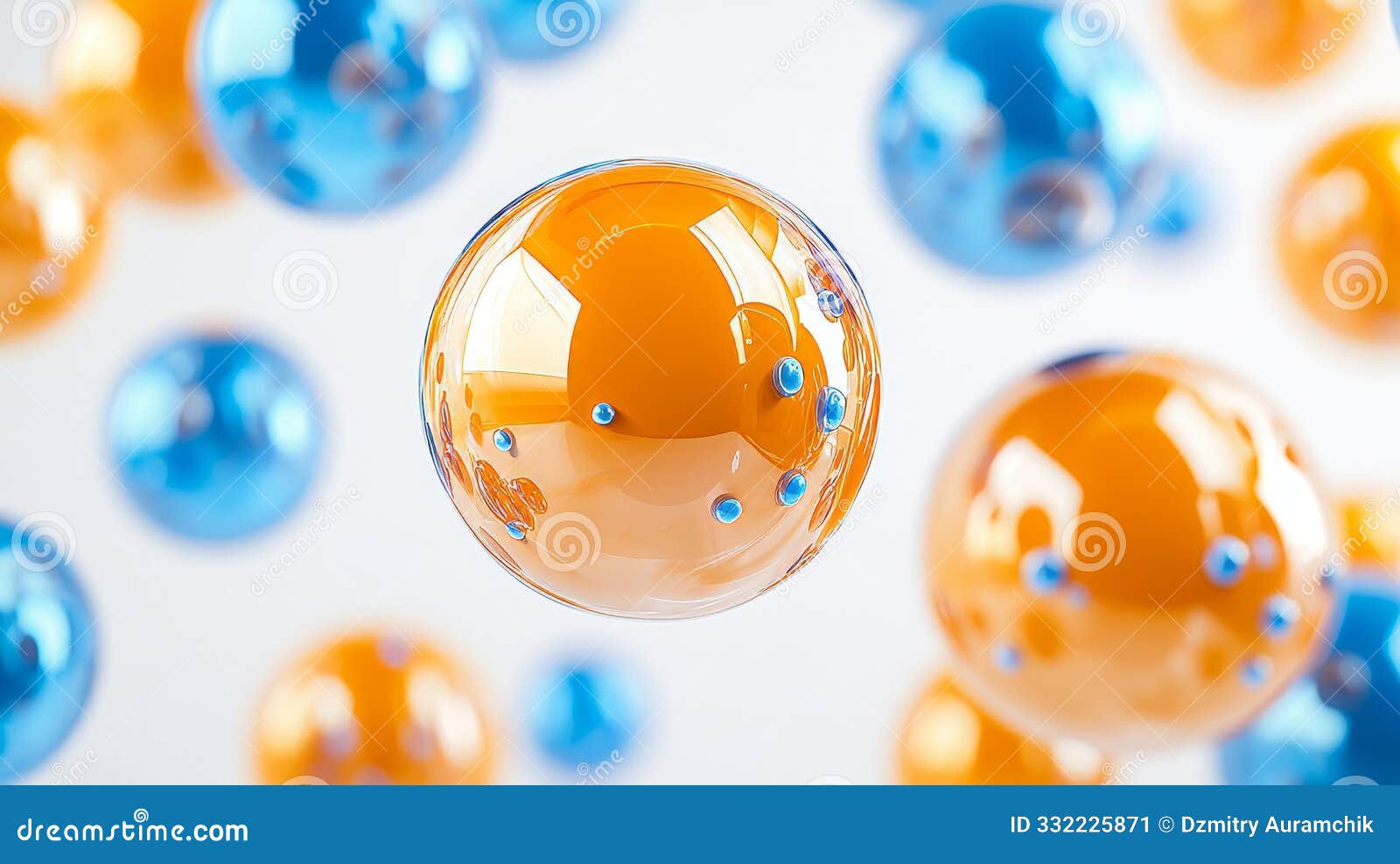 the scikit-learn machine learning visualizations show blue and orange 3d blobs representing data points and clusters.