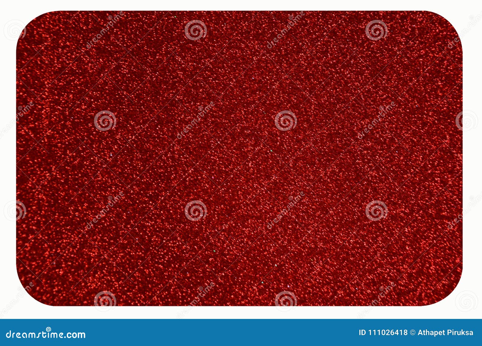scintillation red paper with round corner