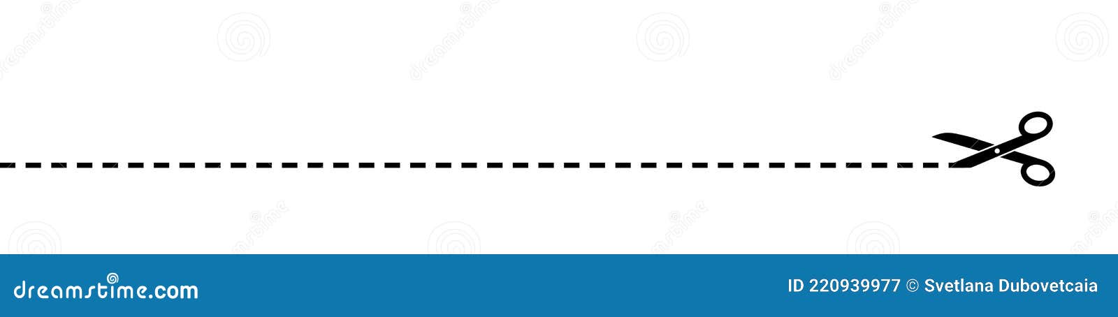scissor with dot line. black scissors  on white background. cut coupon. snip ribbon. separation . scissor with ribb