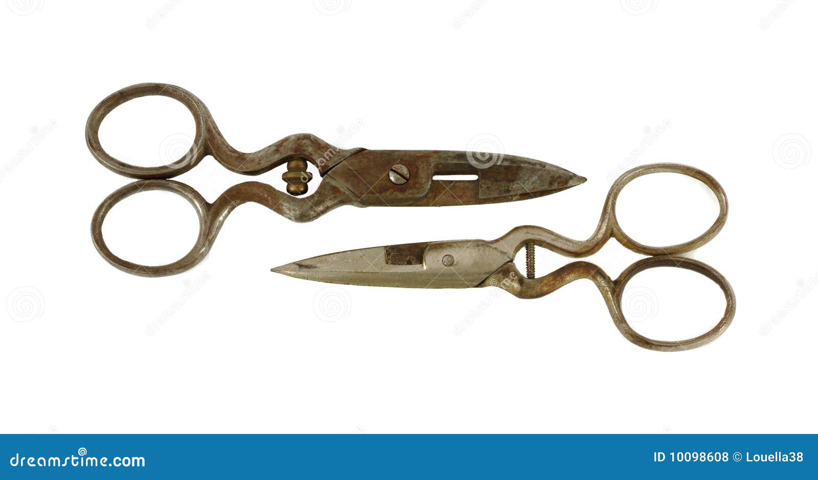 Scissors closed stock photo. Image of ridges, plated 10098608