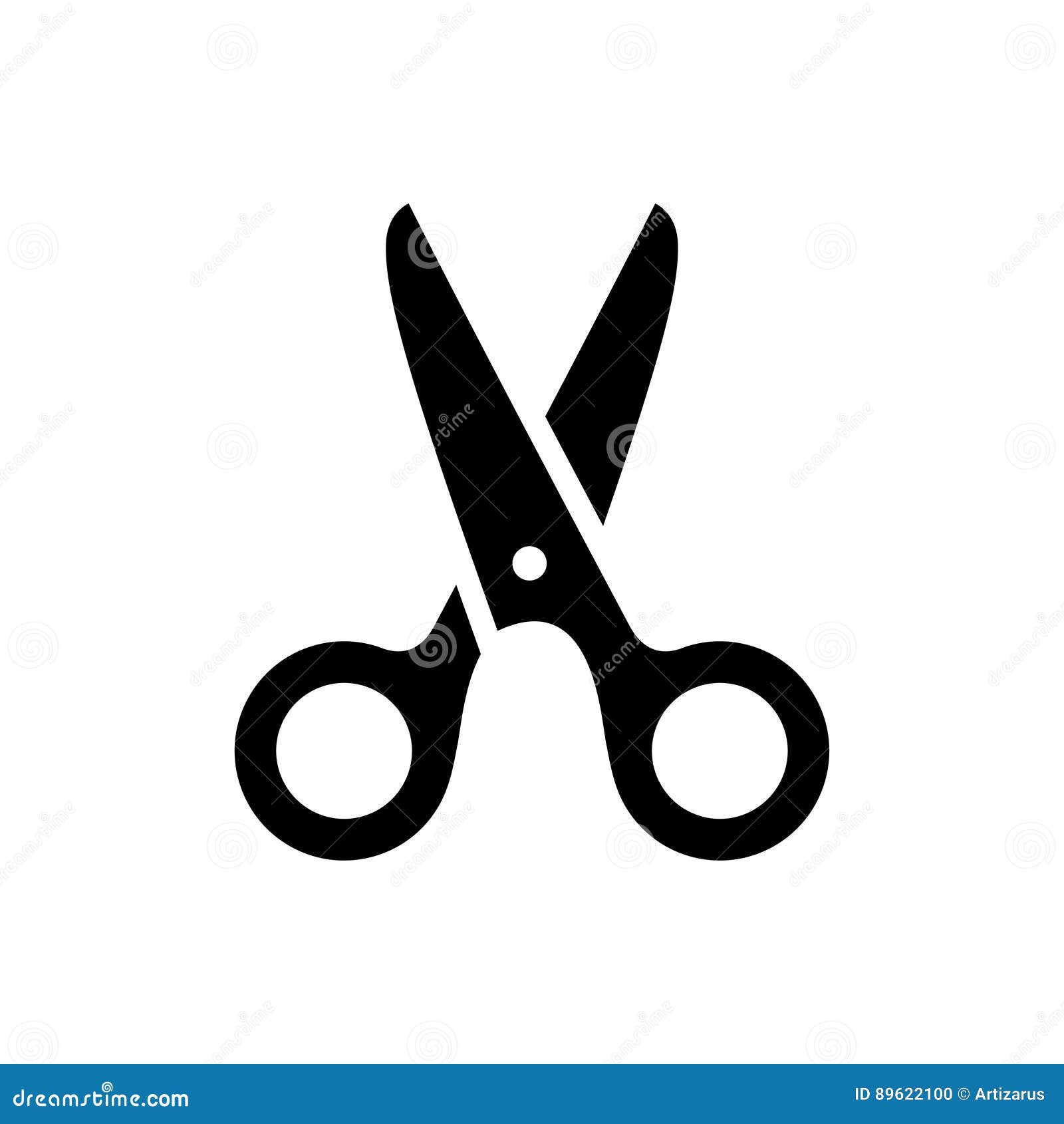 Isolated scissor design Royalty Free Vector Image