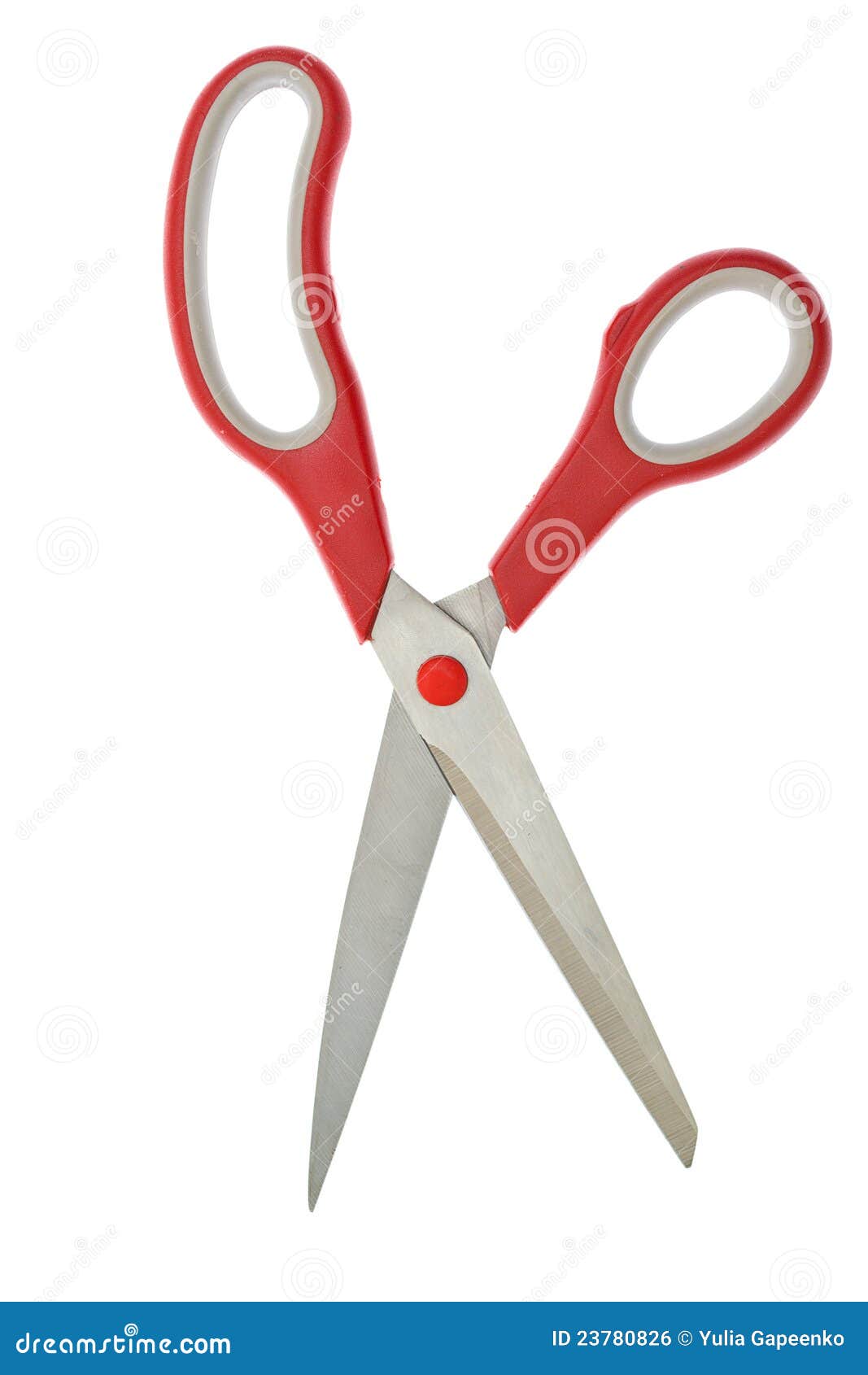 Zigzag scissors isolated on white background Stock Photo, Zigzag Scissors 