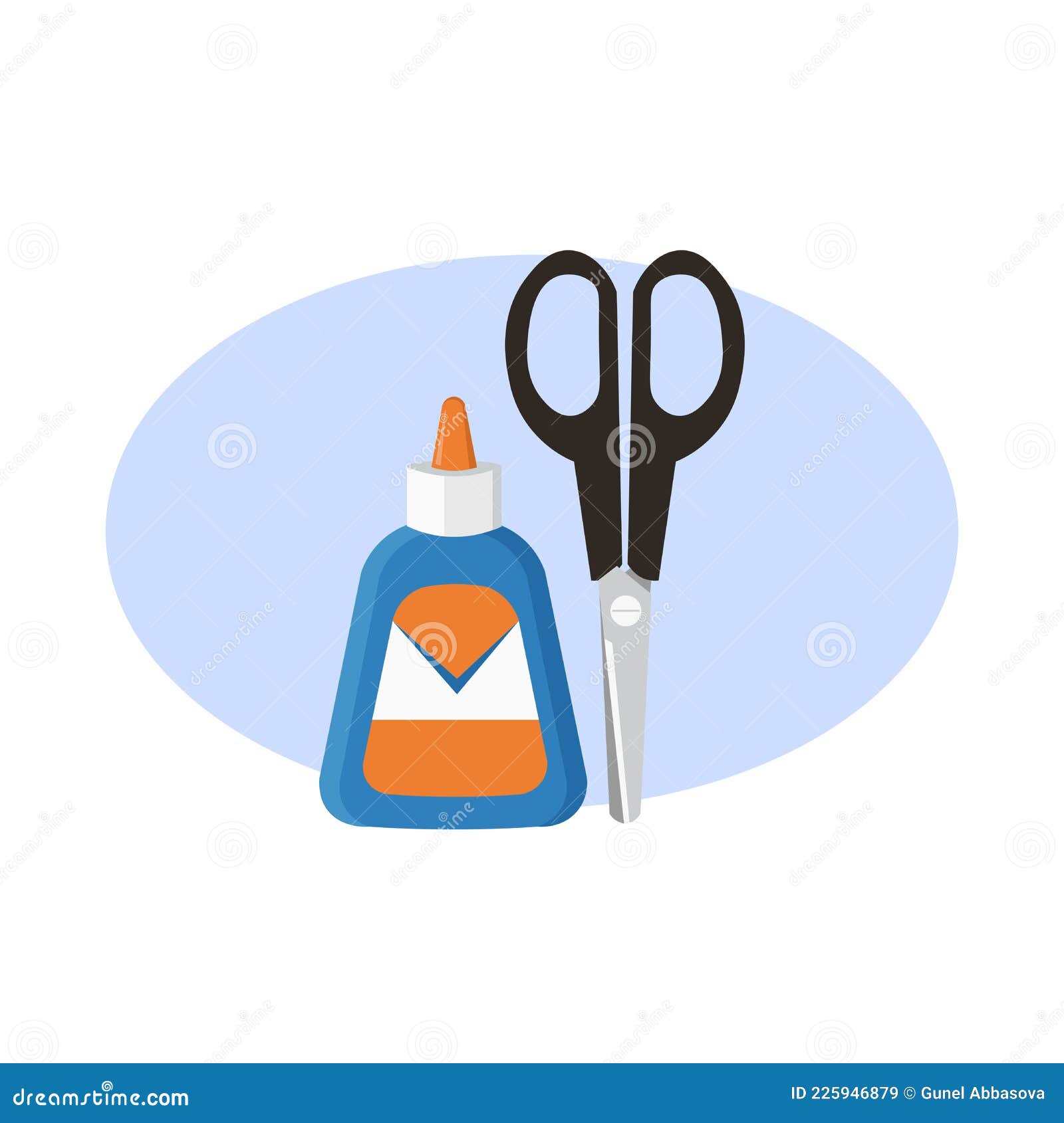 Scissors And Glue Clipart