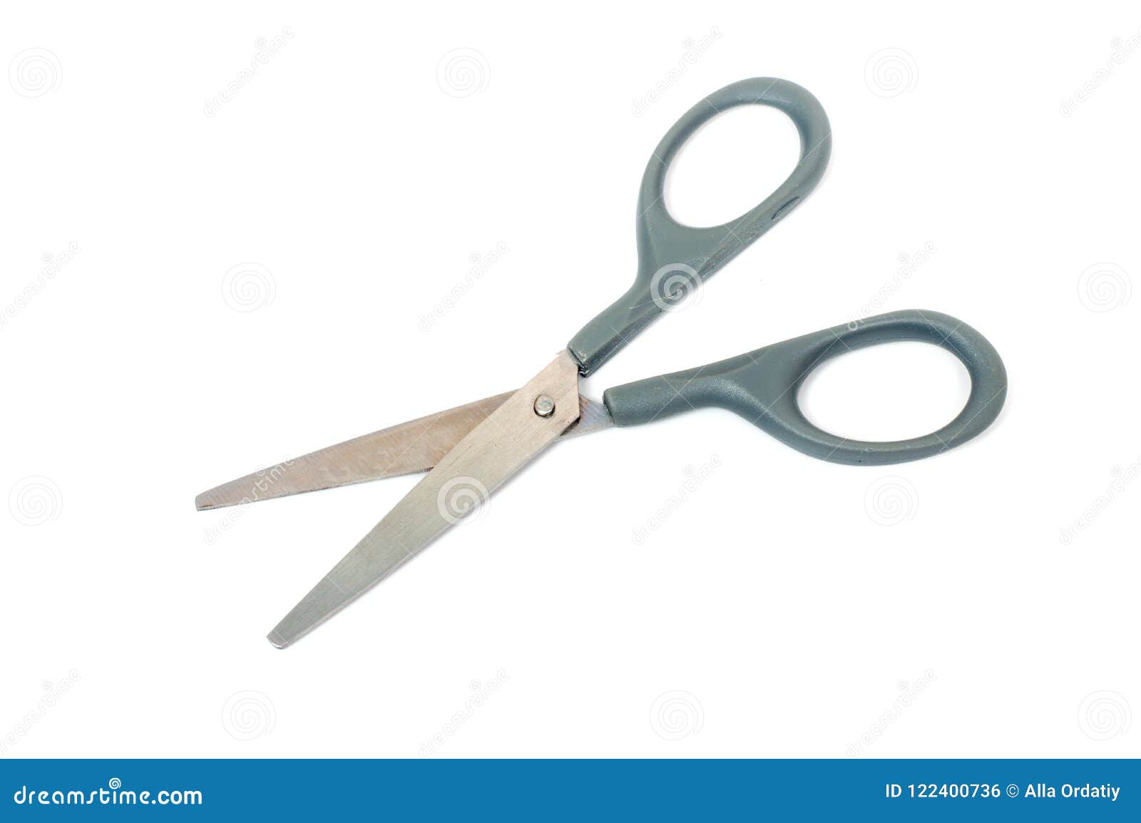 Scissors. Scissors on Background. Scissors on a Background. Stock Photo