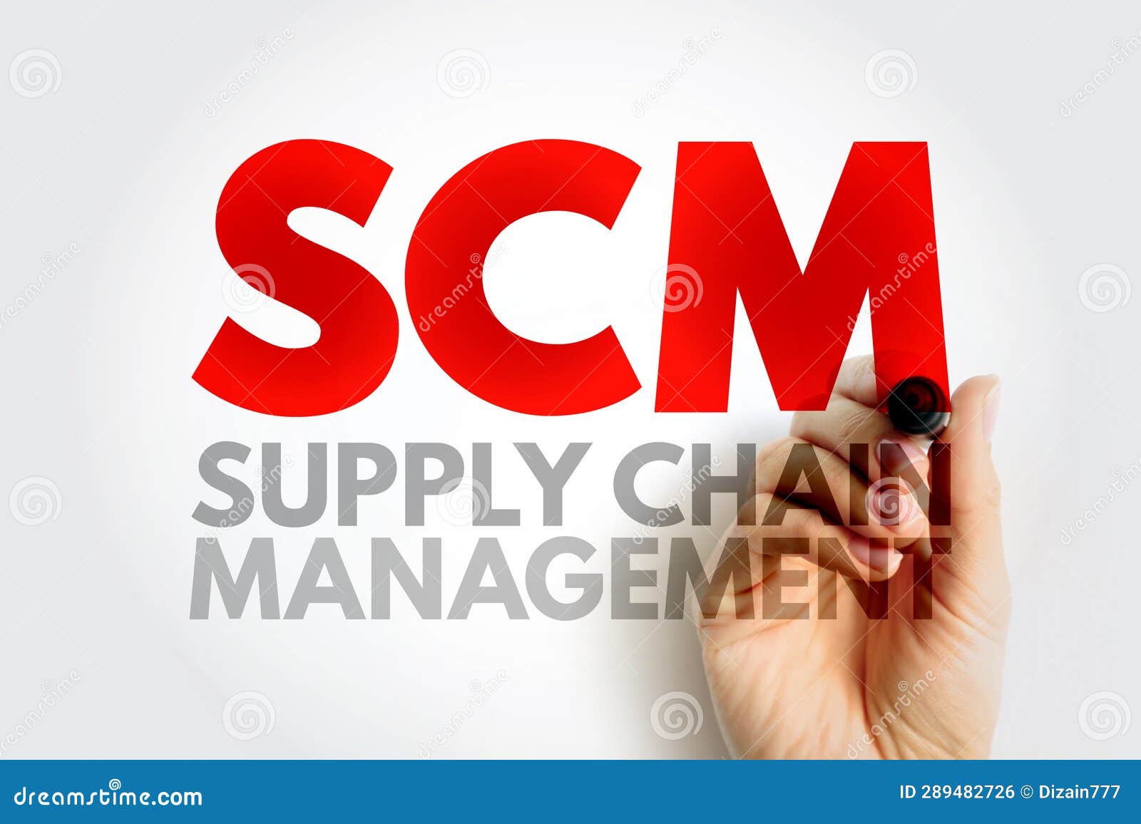 Scm Supply Chain Management Management Of The Flow Of Goods And