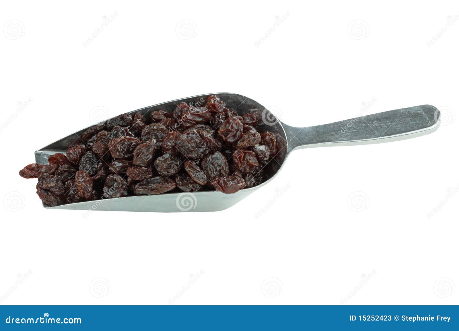 Scoop of Raisins stock image. Image of raisins, isolated 15252423