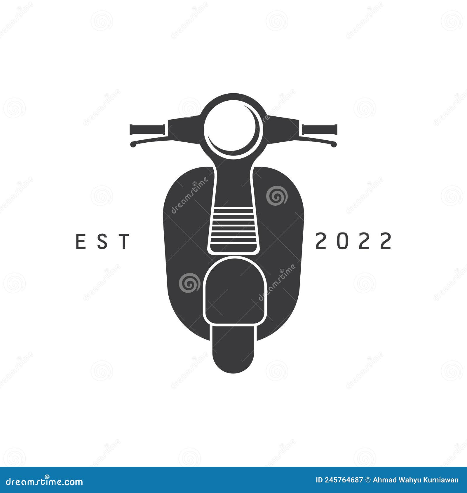 Scooter logo vector stock vector. Illustration of city 245764687