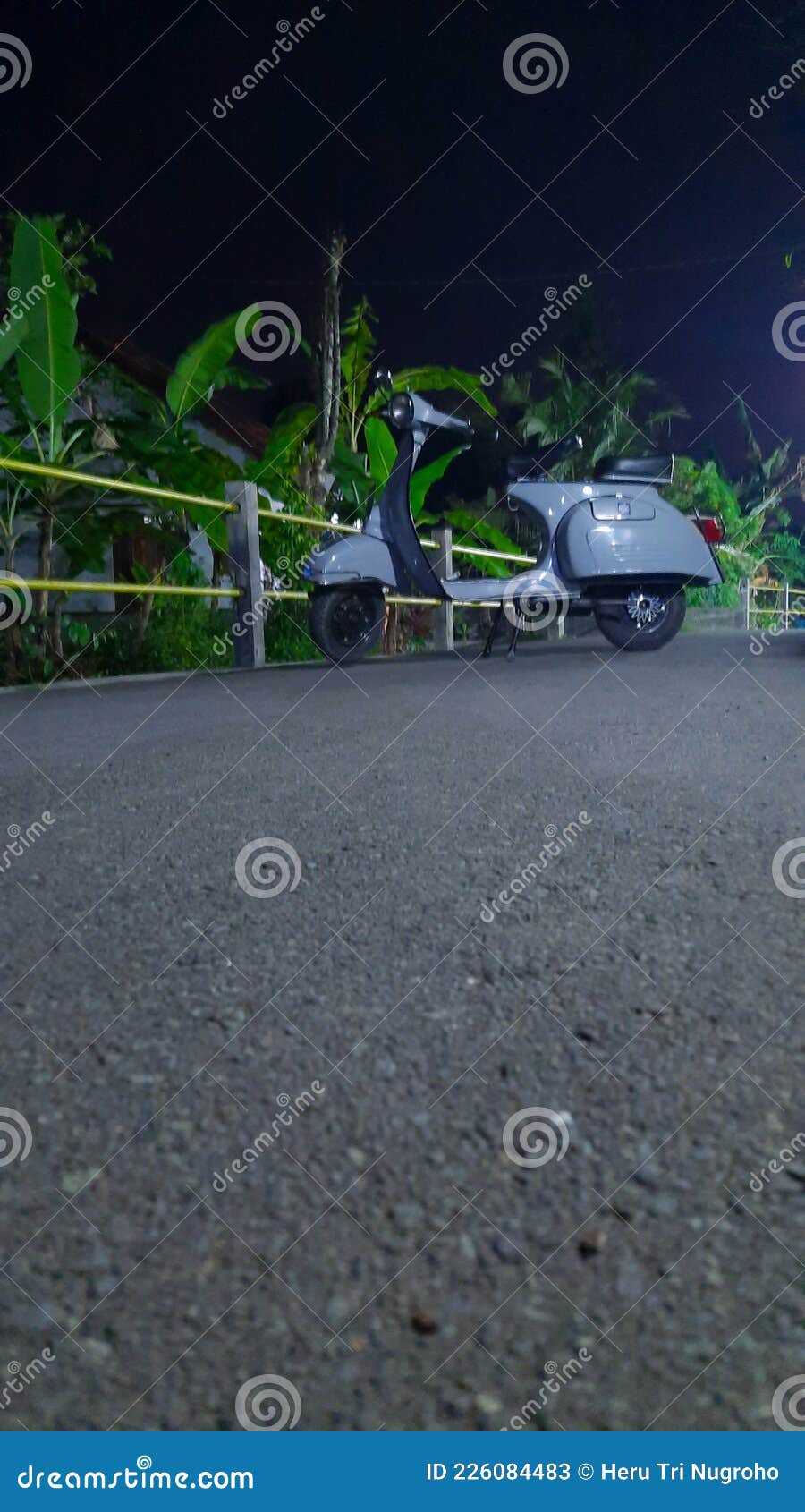 Scooter street night ride stock image. Image of wheel 226084483