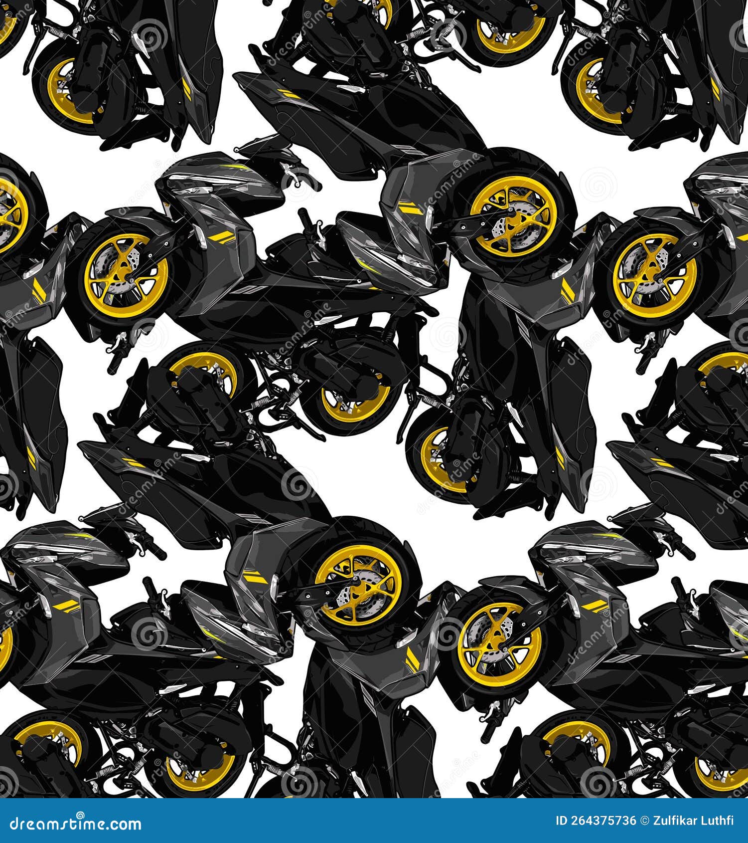 Scooter for graphic design stock illustration. Illustration of