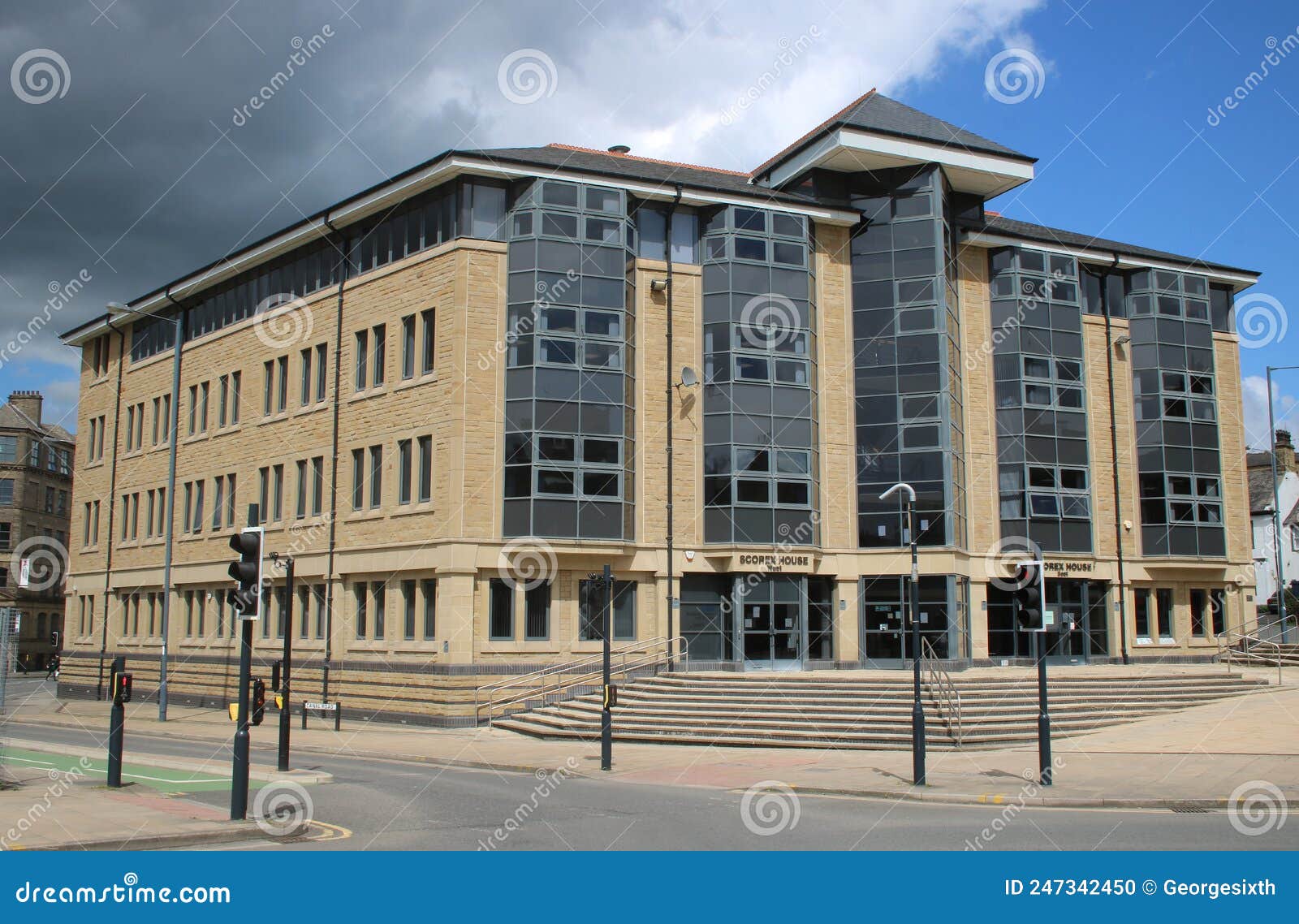 Scorex House, Modern Building in Bradford Editorial Image Image of