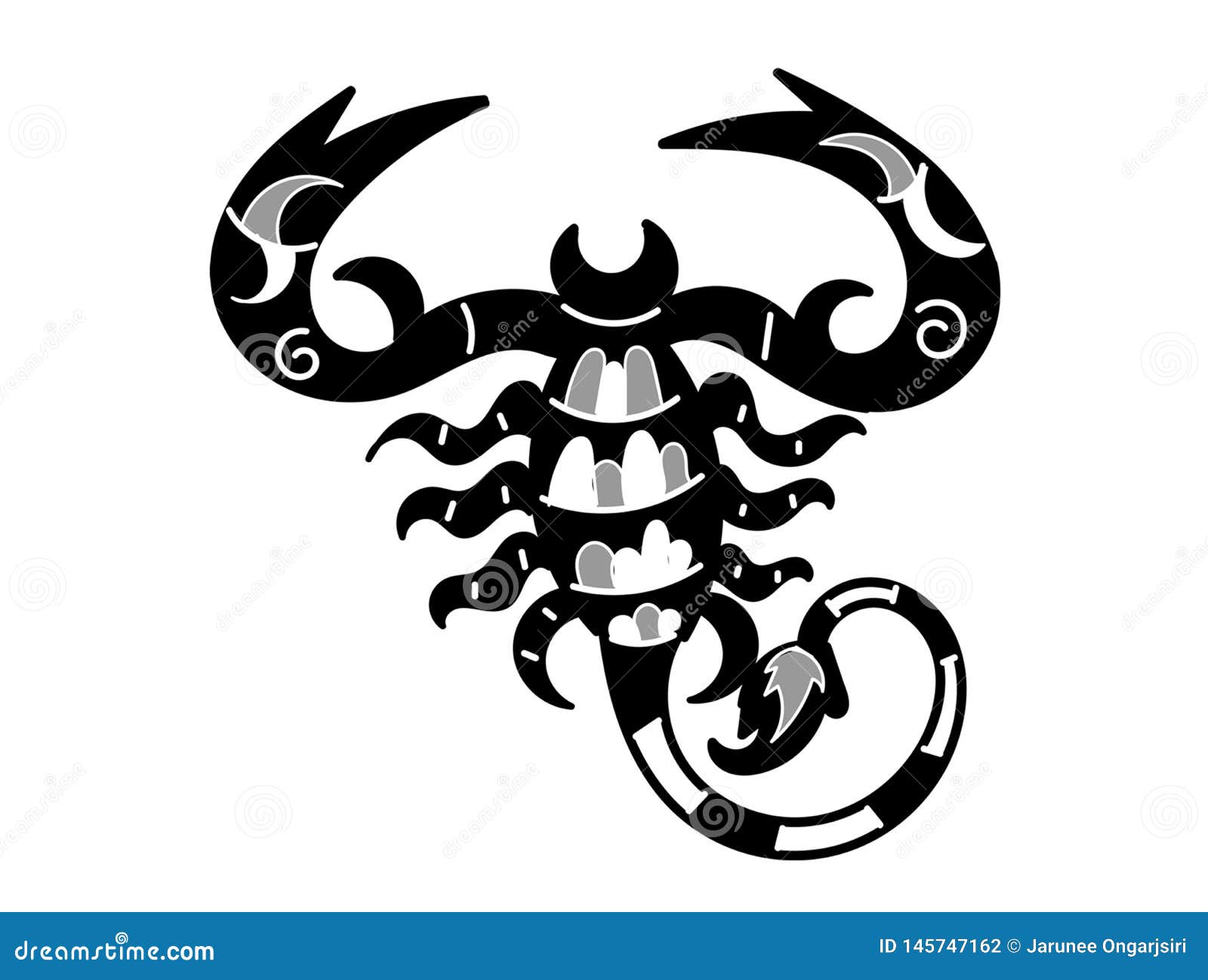 Scorpio Zodiac Animal Sign Astrology Horoscope Art Stock Illustration -  Illustration of funny, beautiful: 145747162