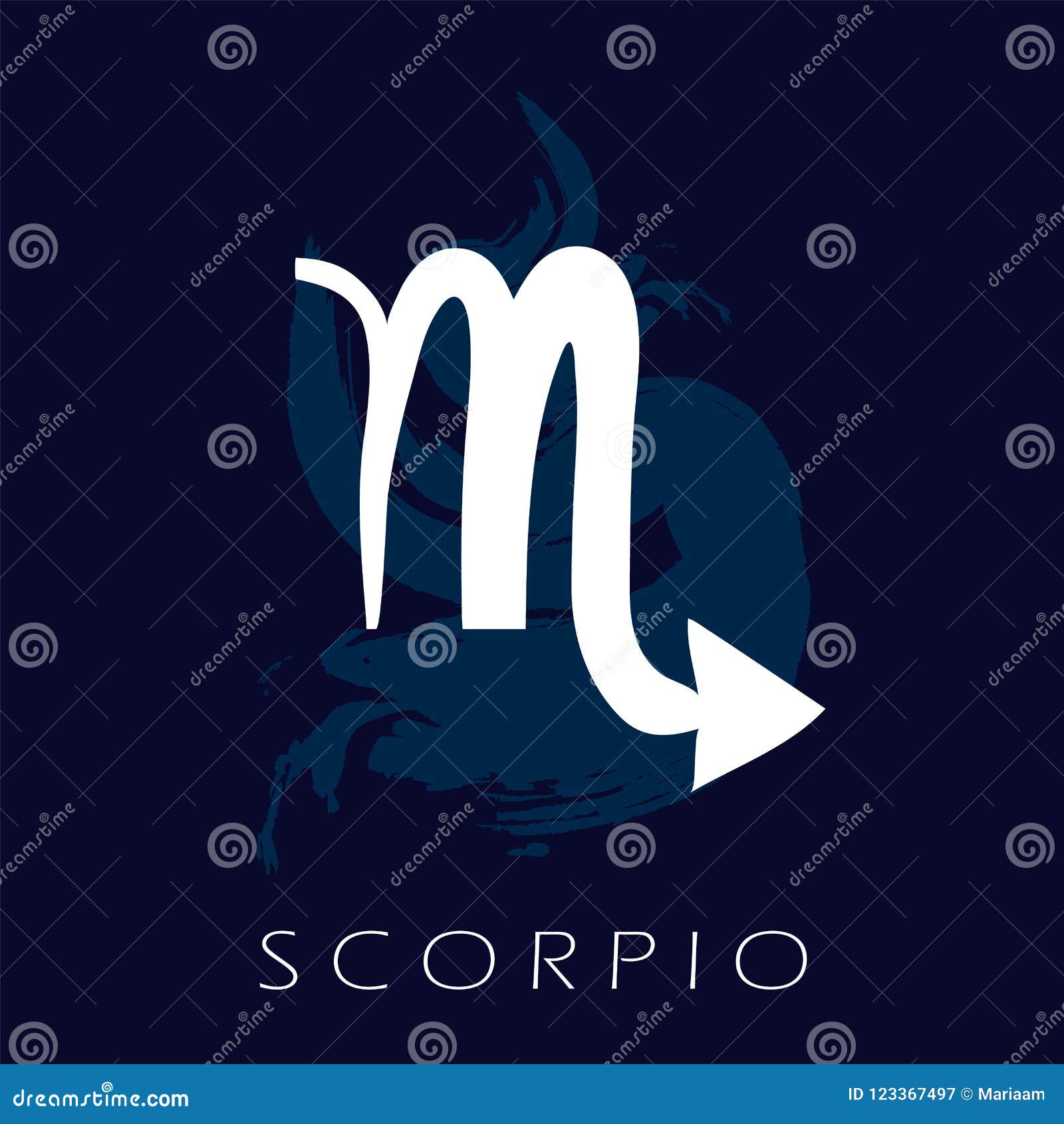 Scorpio Zodiac Symbol. Predicting The Future With The Signs Of The