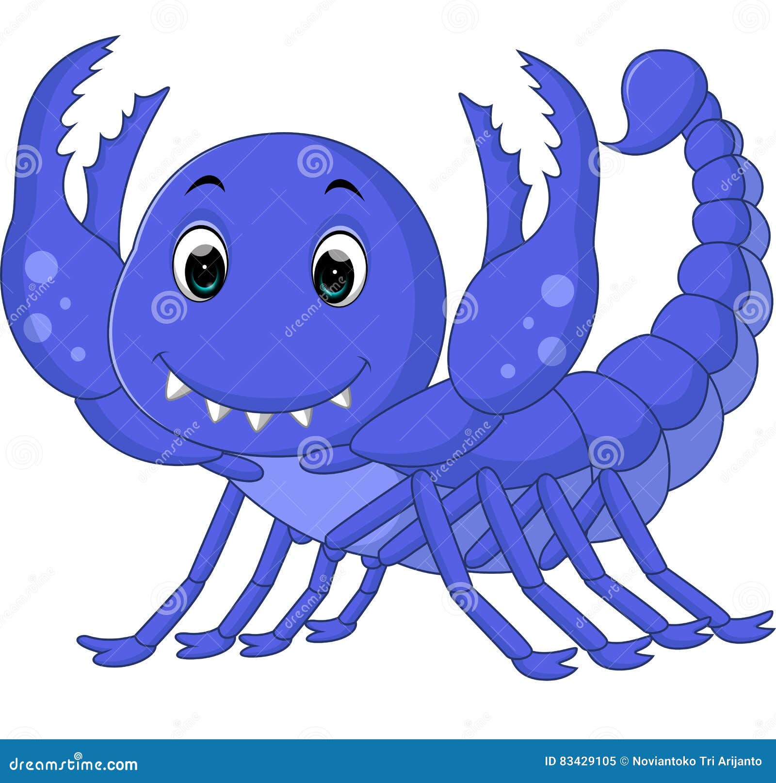 Cute Scorpion Clipart