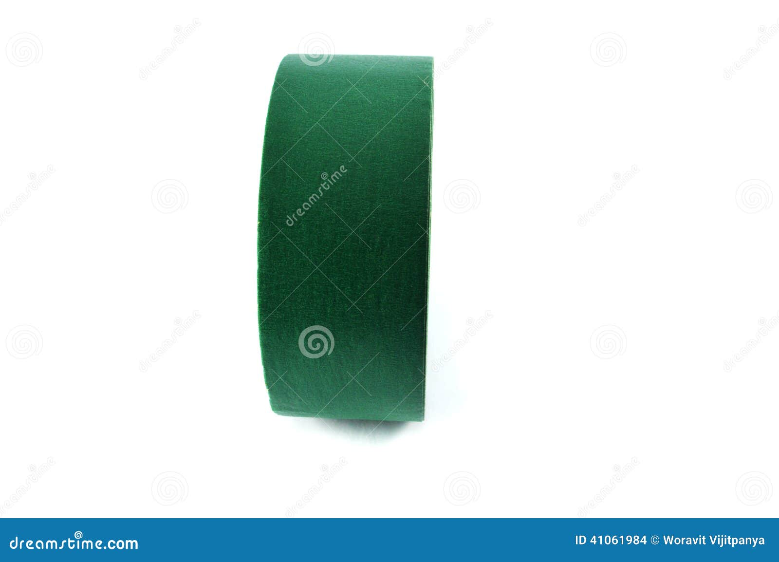Scotch tape green stock photo. Image of isolated, attach 41061984