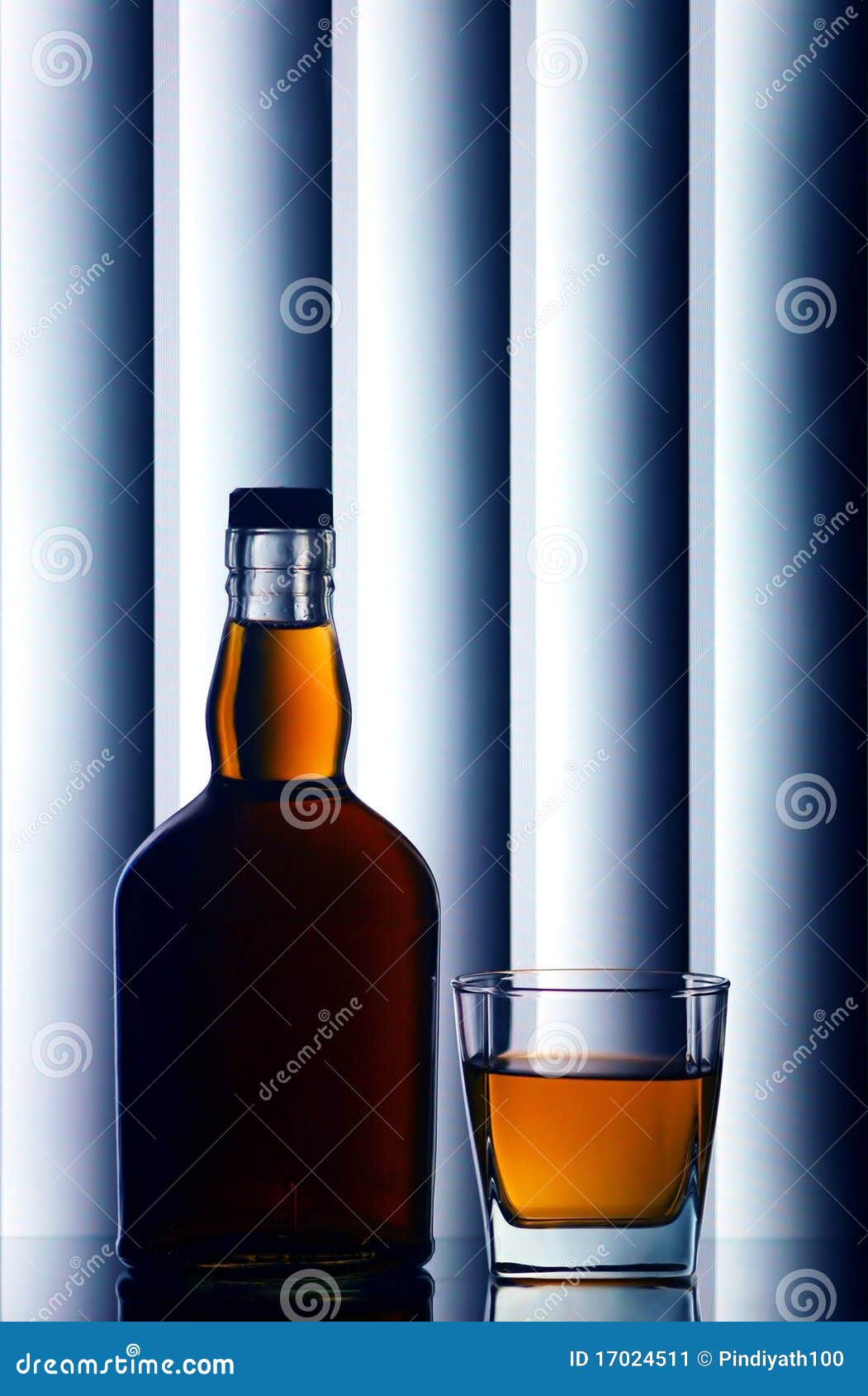 Scotch Whiskey Bottle and Glass Stock Image Image of fluid, booze