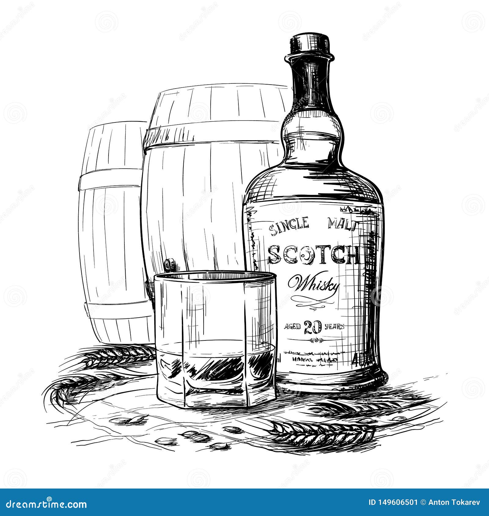 Drinking people Drink Alcohol Collection of an hand drawing  illustrations Stock Photo Picture And Low Budget Royalty Free Image Pic  ESY050494003  agefotostock
