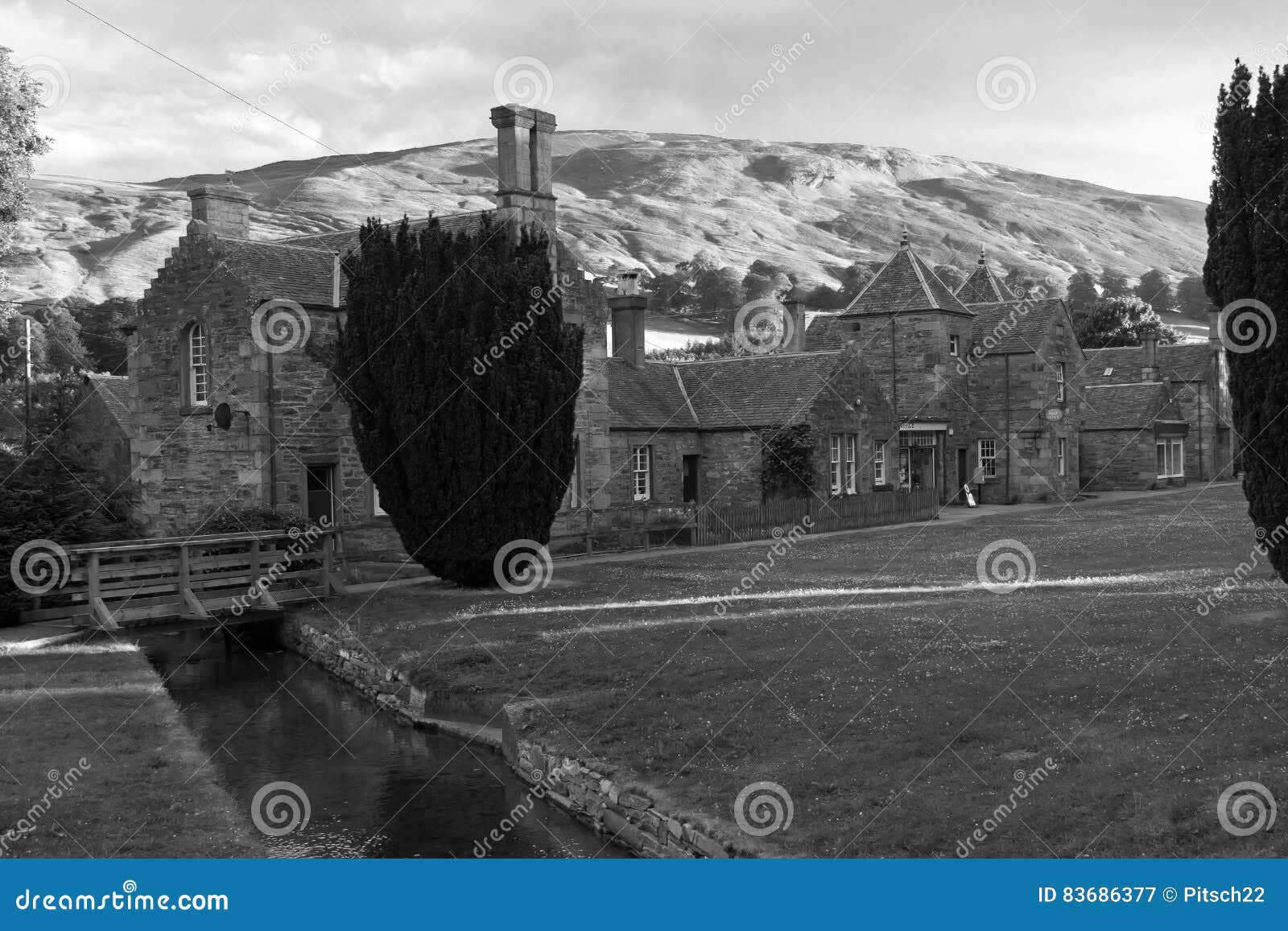Scotland, Blair Athol stock image. Image of british, creek 83686377