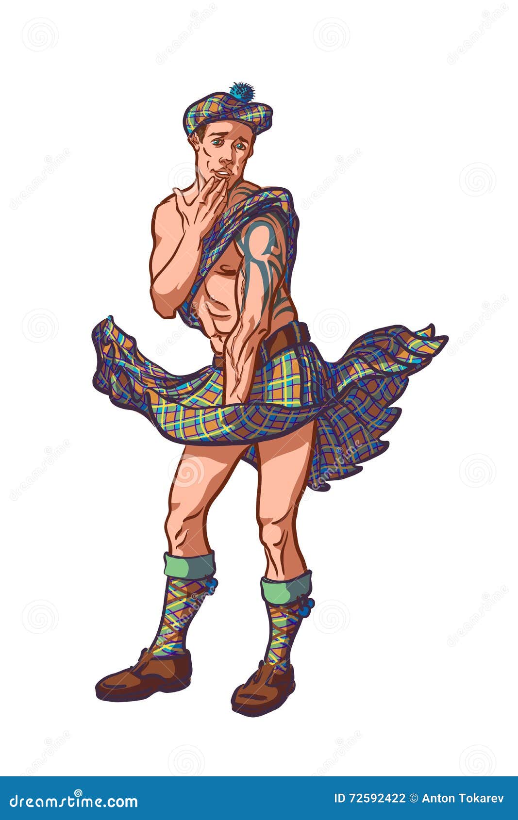 scott cosplaying merlin monroe